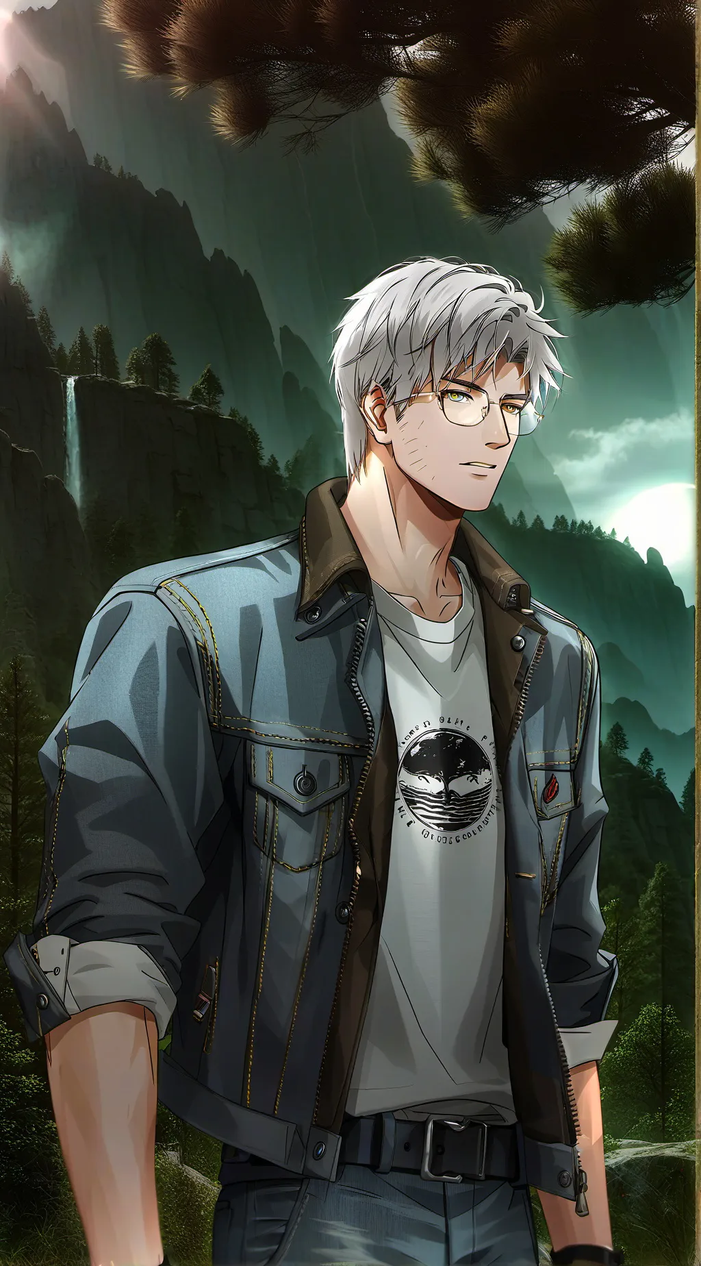 ai character: Kiyoshin background