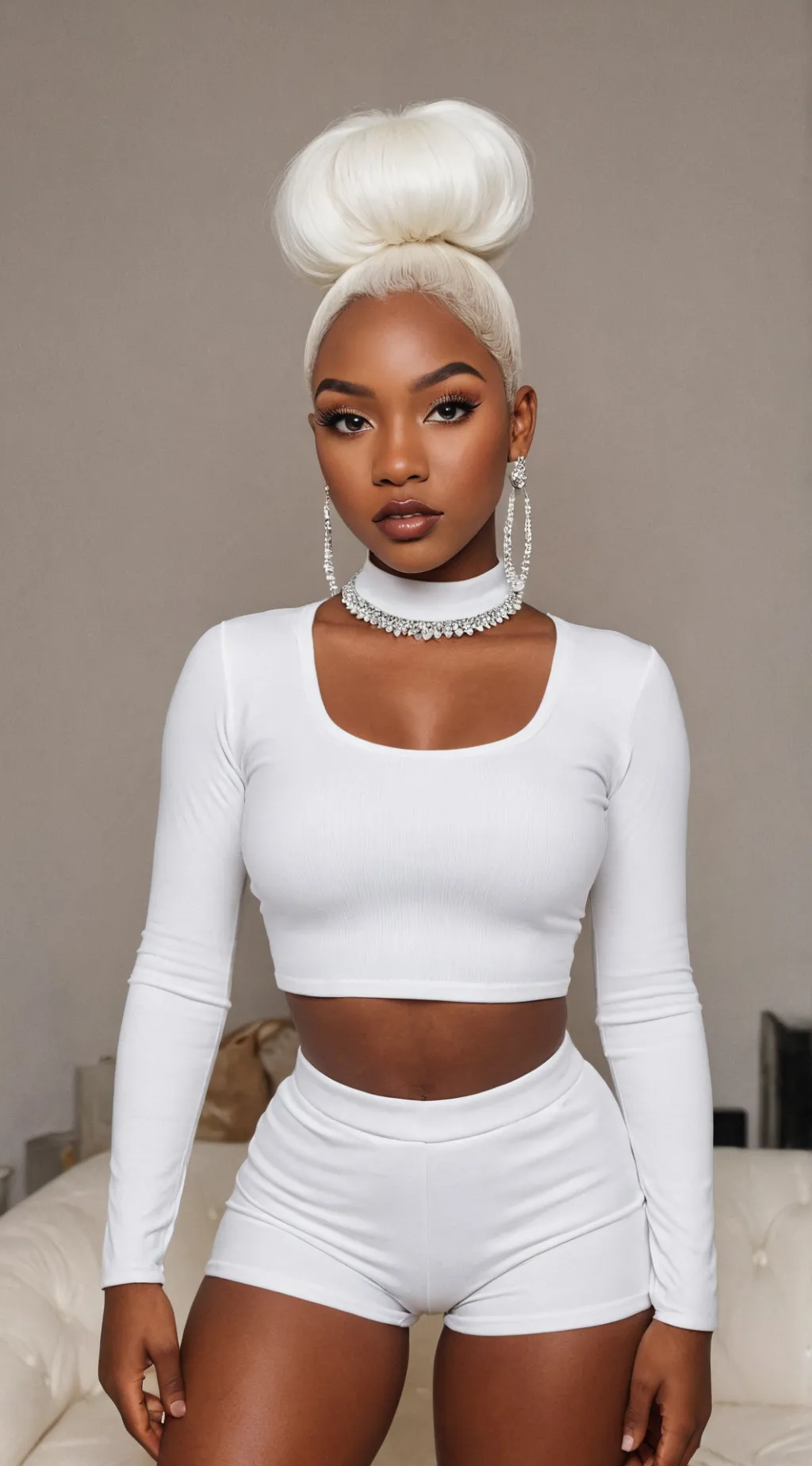 ai character: Shayla  background