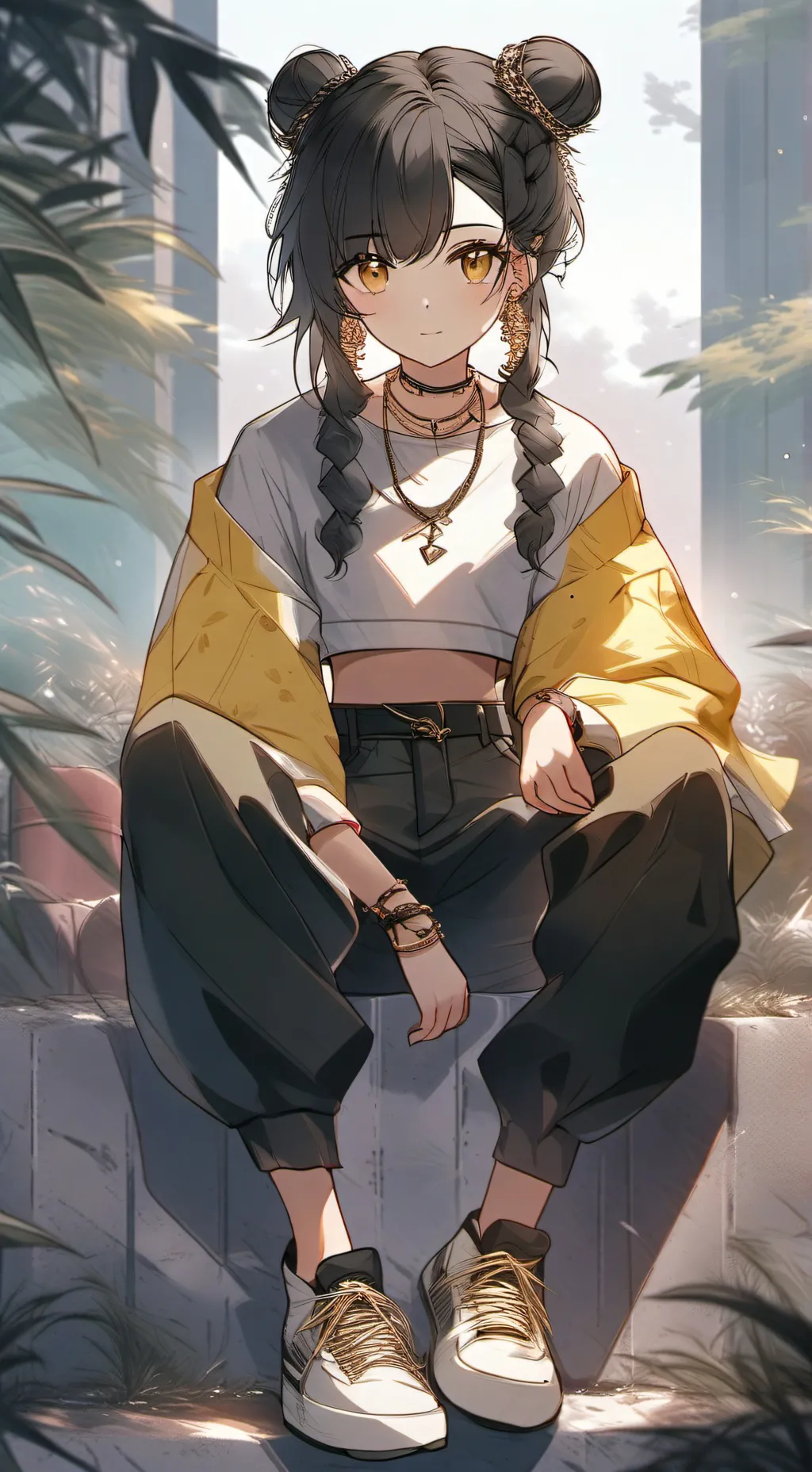 ai character: Zoey background