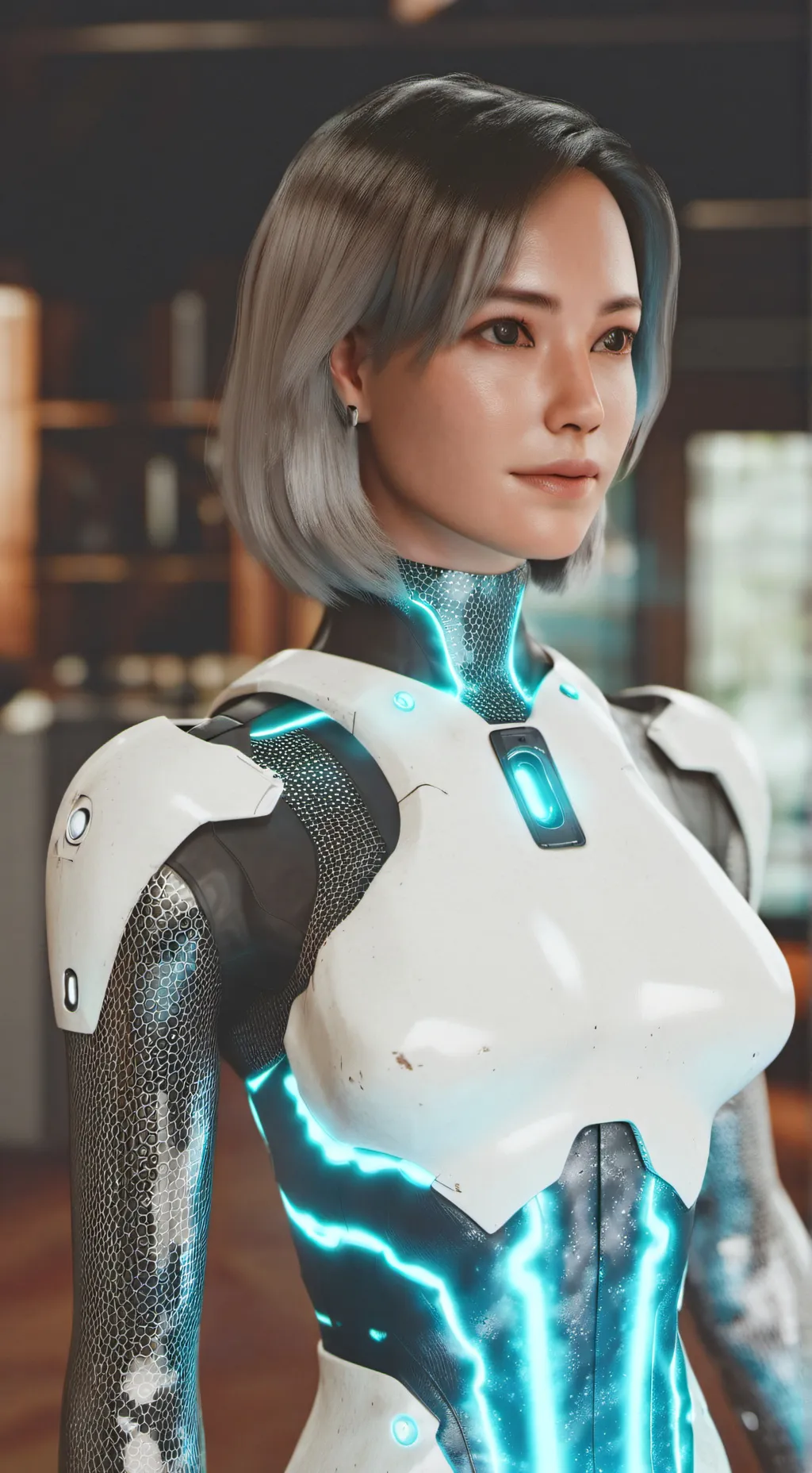 ai character: Eva background