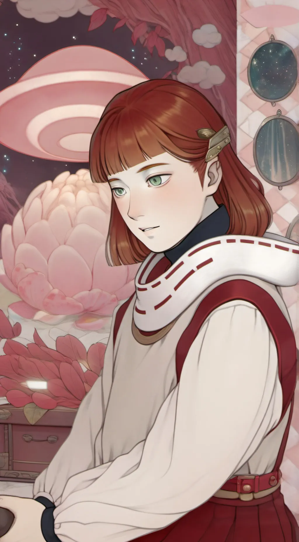 ai character: Tamlin Utsurobune  background