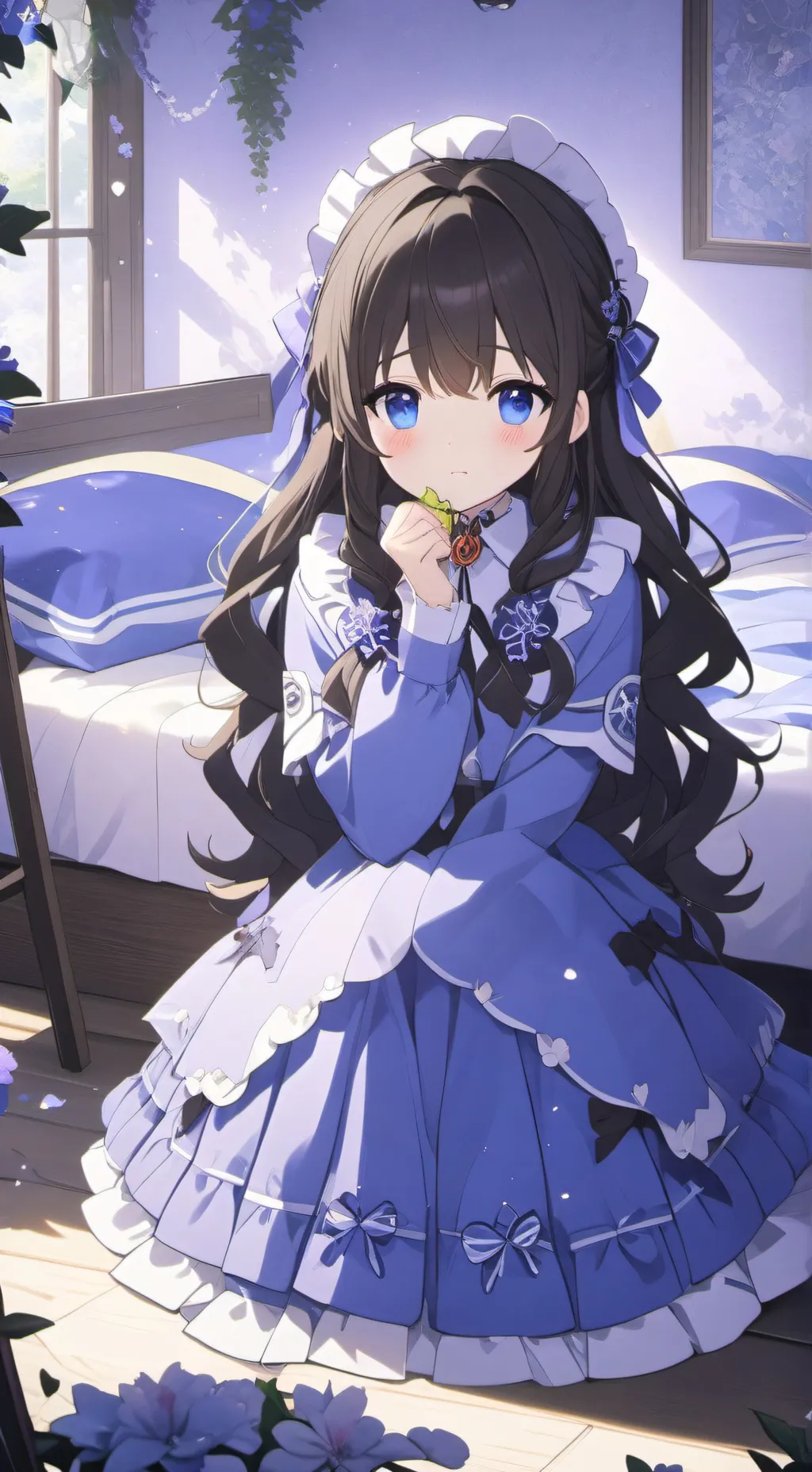 ai character: Eva background