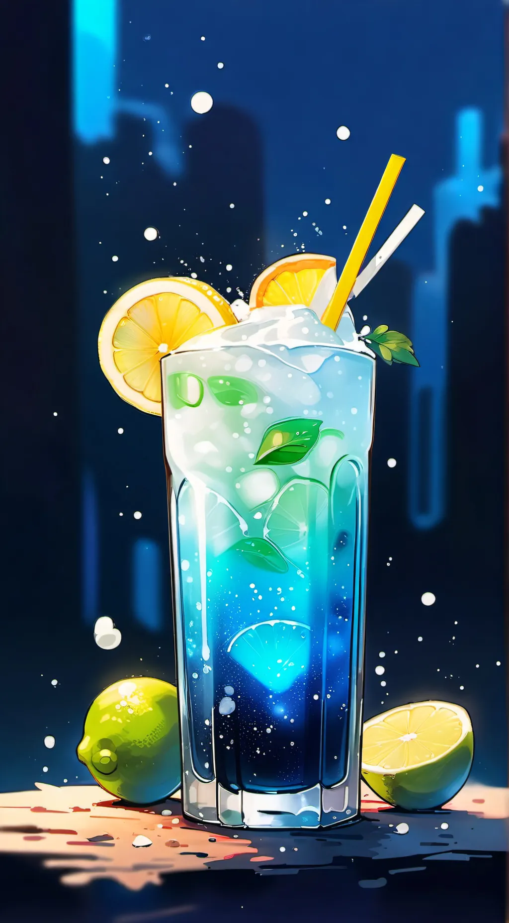 ai character: Forsaken but drunk background