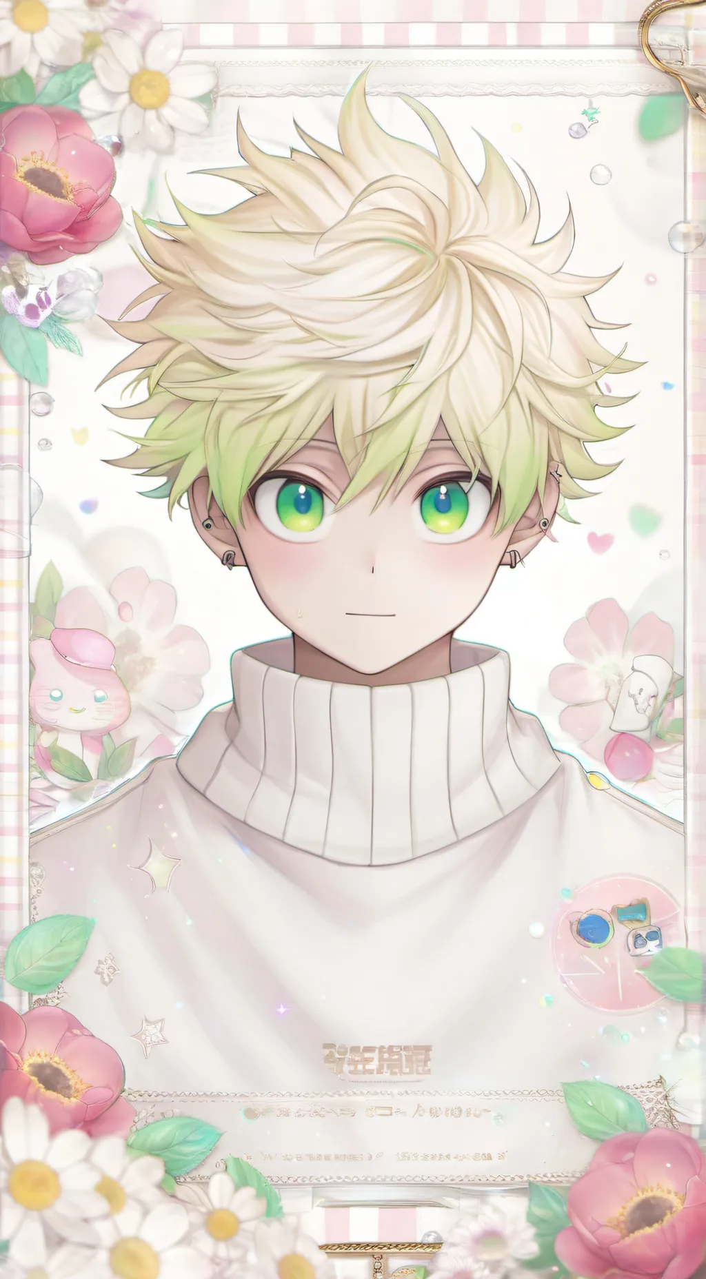 ai character: Bakugo/kacchan background