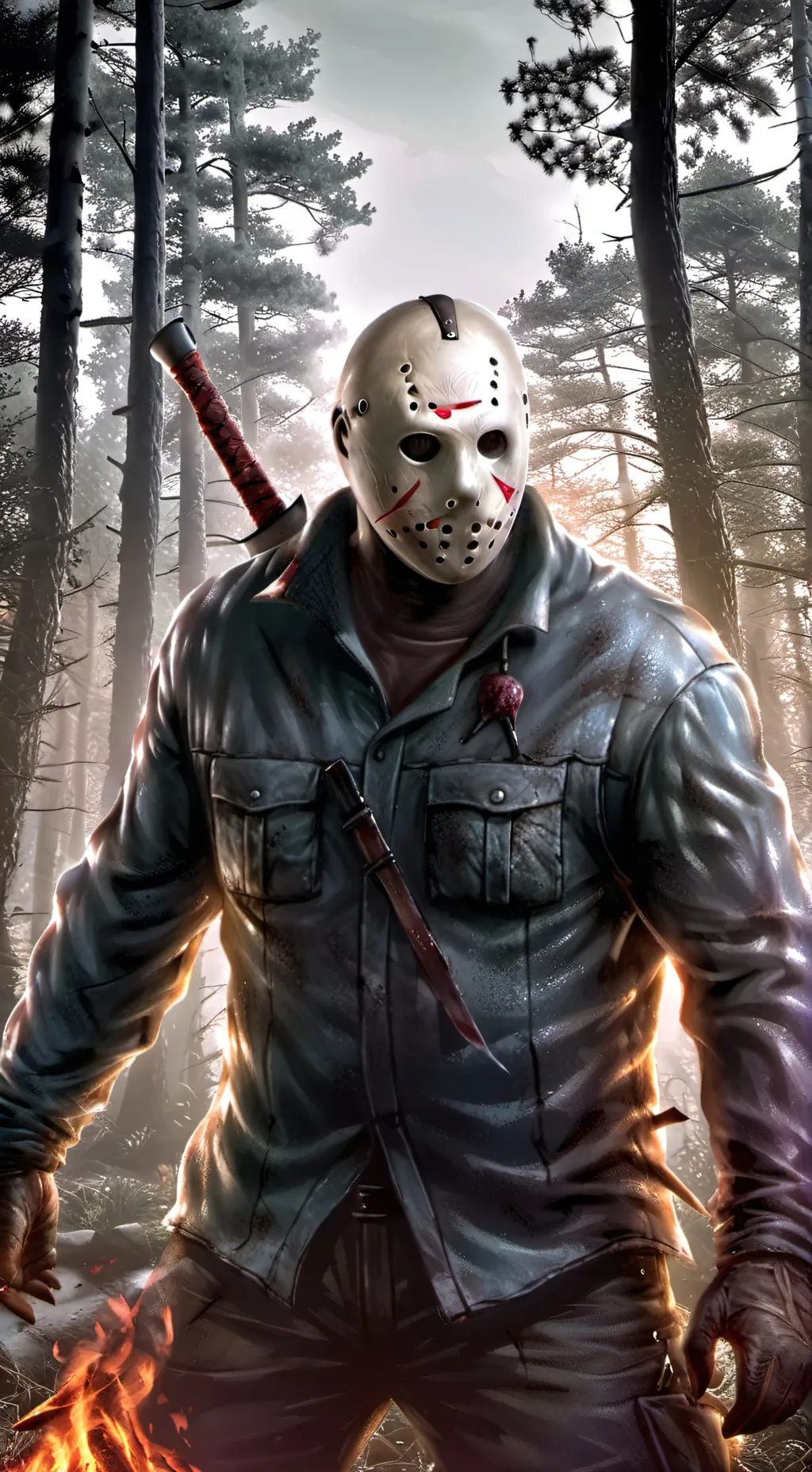 ai character: Jason Voorhees background