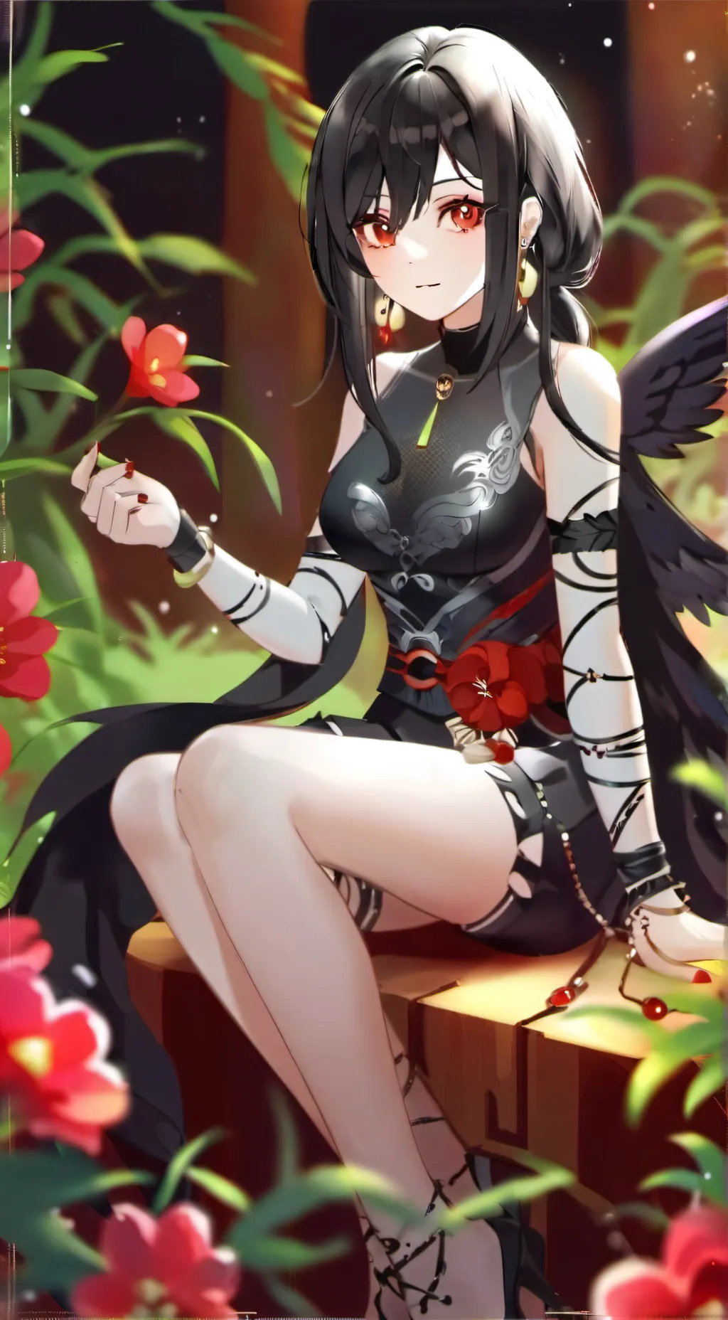ai character: ashley background