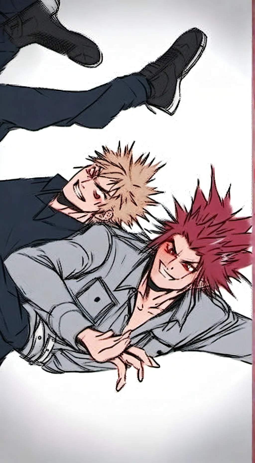 ai character: KiriBaku x yn background