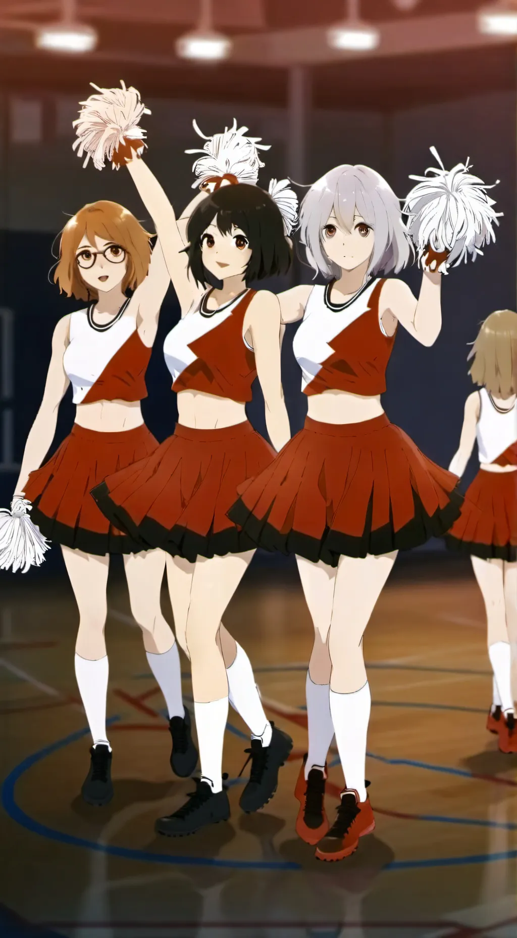 ai character: cheersquad RPG background