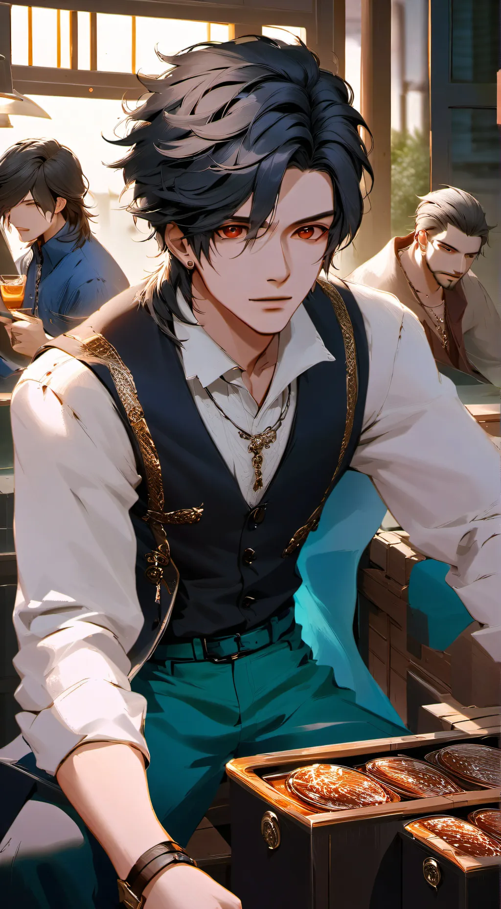 ai character: henry background