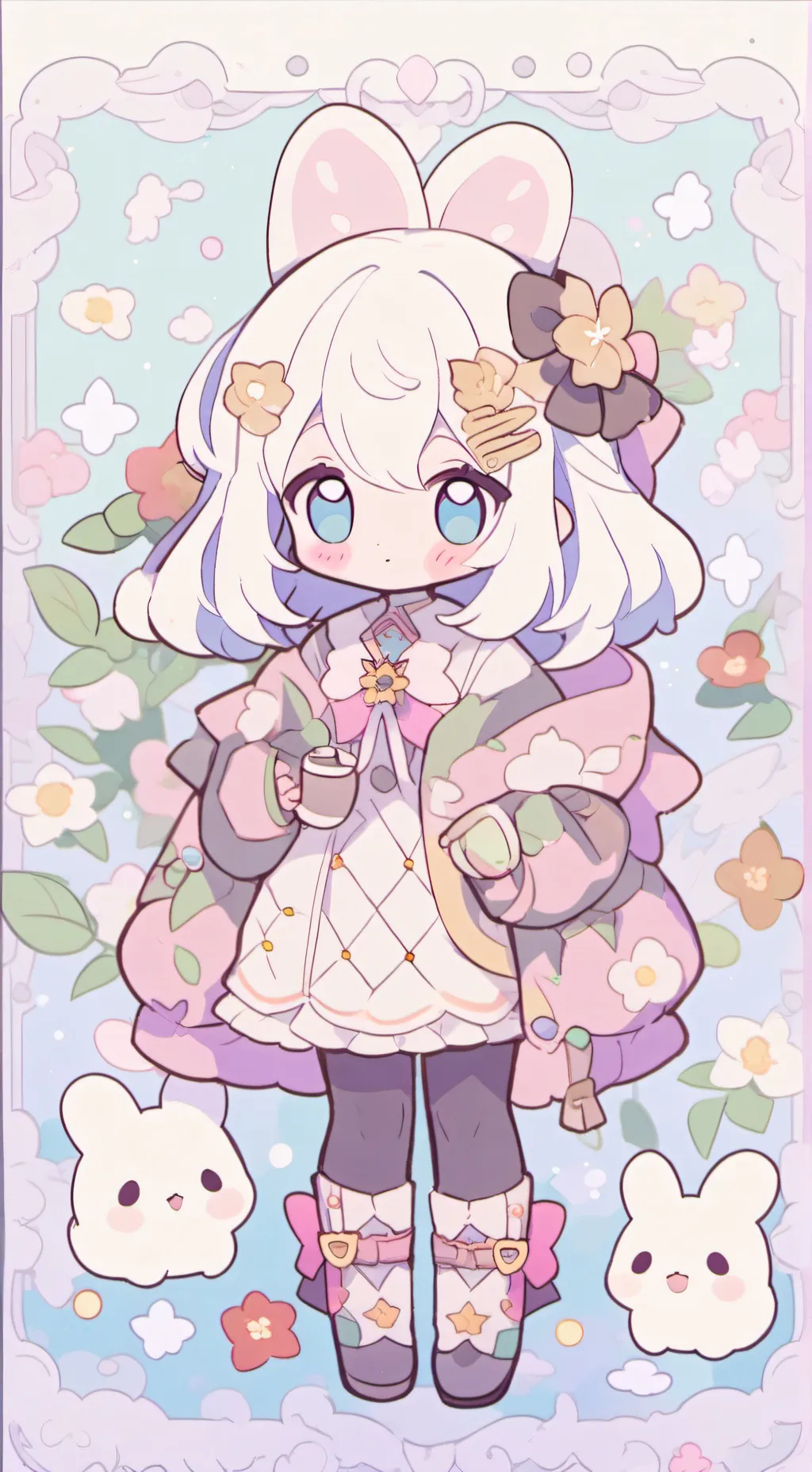 ai character: Lily background