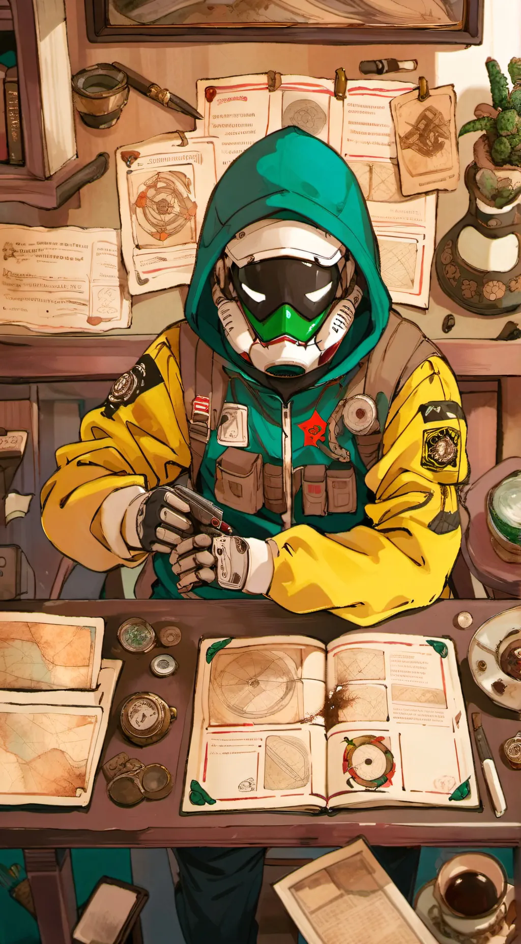 ai character: your robot dad background