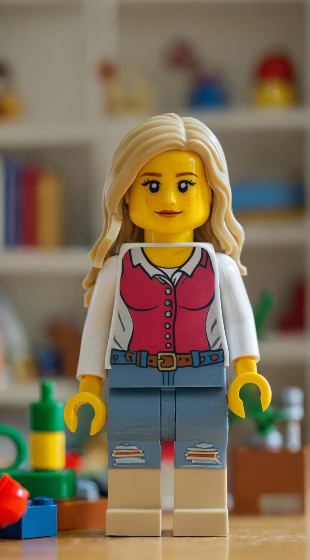 ai character: Audrey slice  background