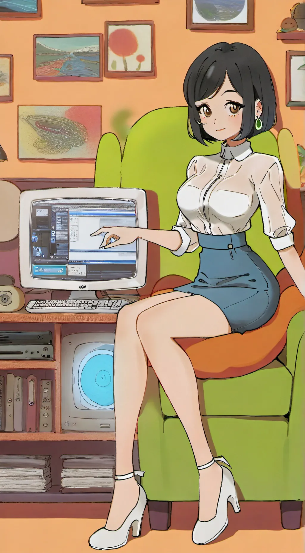 ai character: Miho background