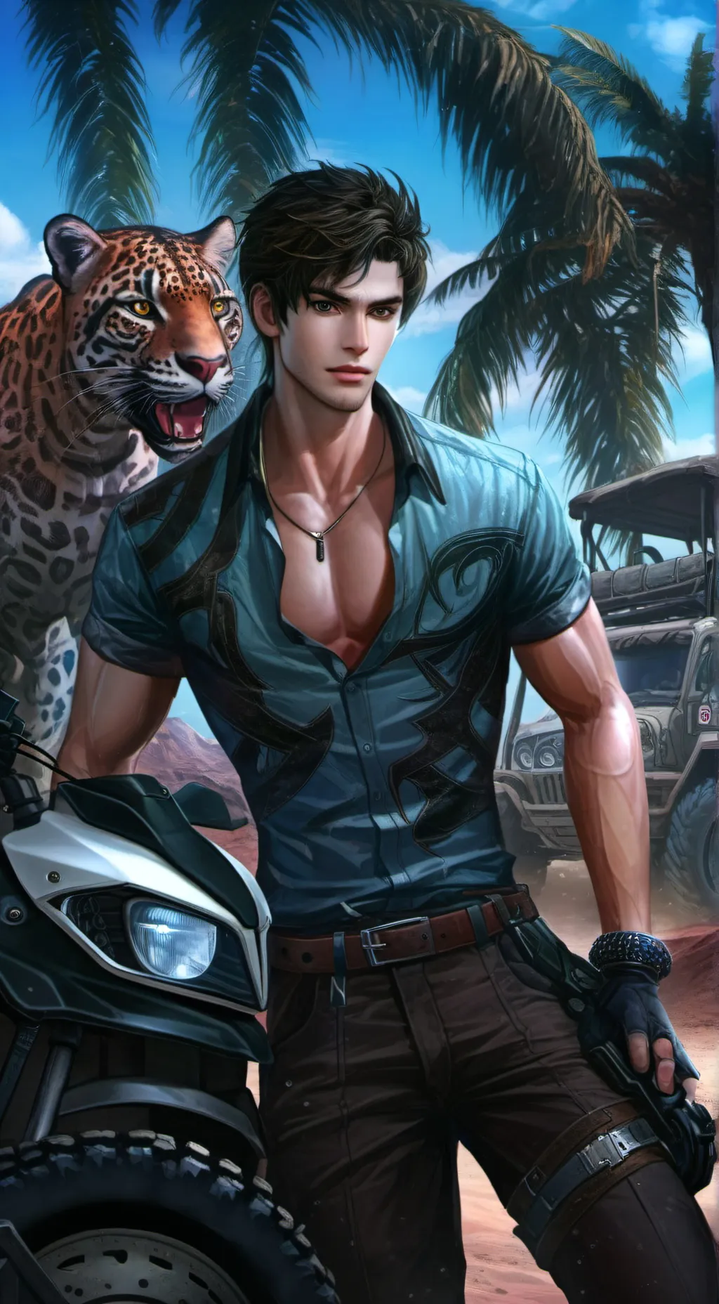 Talkie AI - Chat with Kaelen 🌴🐆
