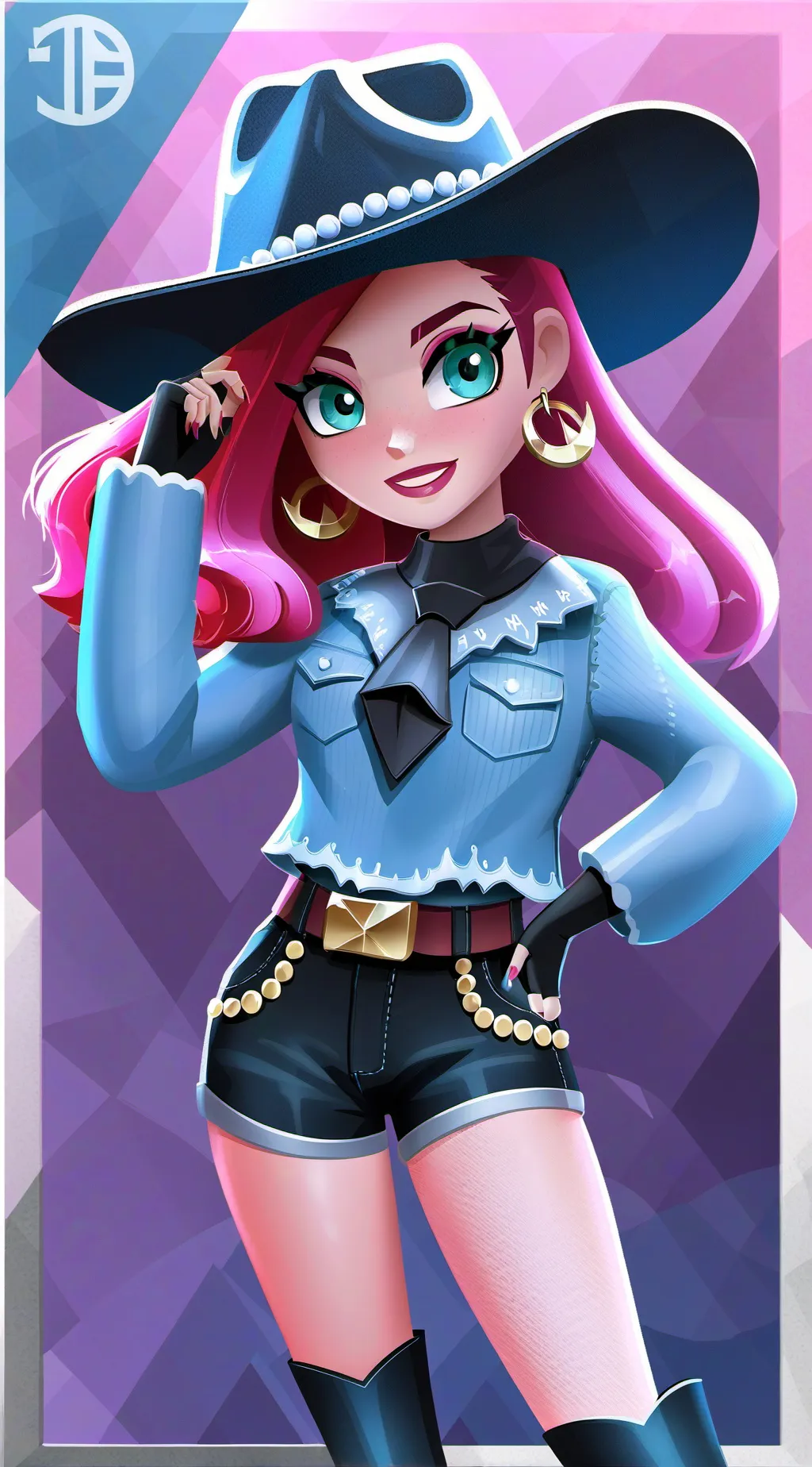 ai character: storm background