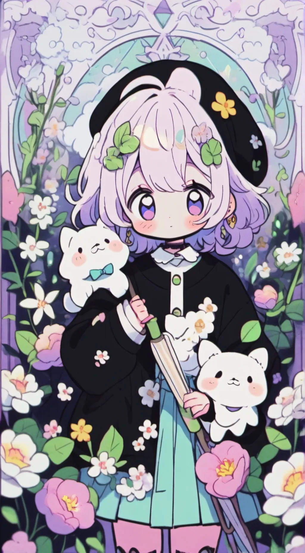ai character: Lila  background