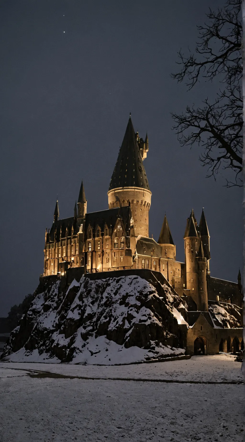 ai character: howarts background