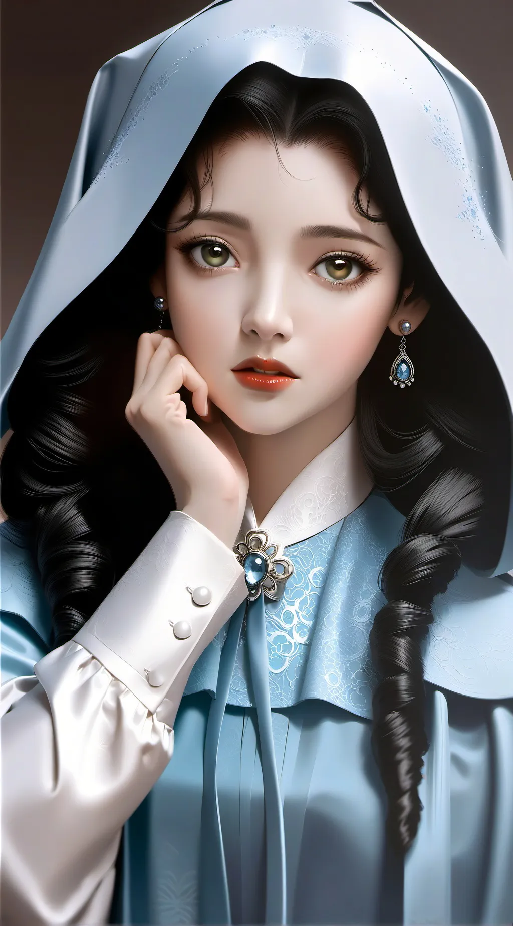 ai character: Rei! background