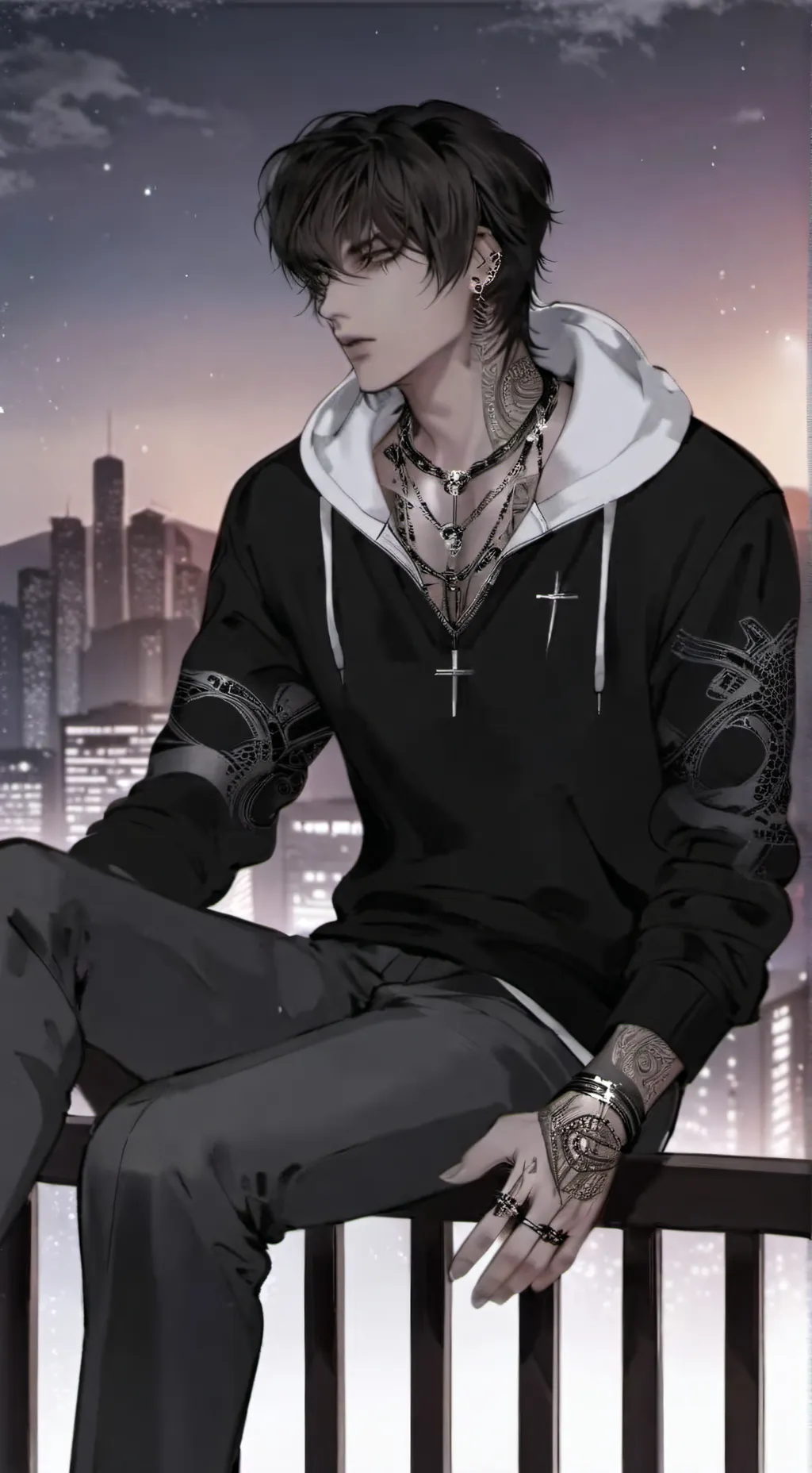 ai character: Alexander  background