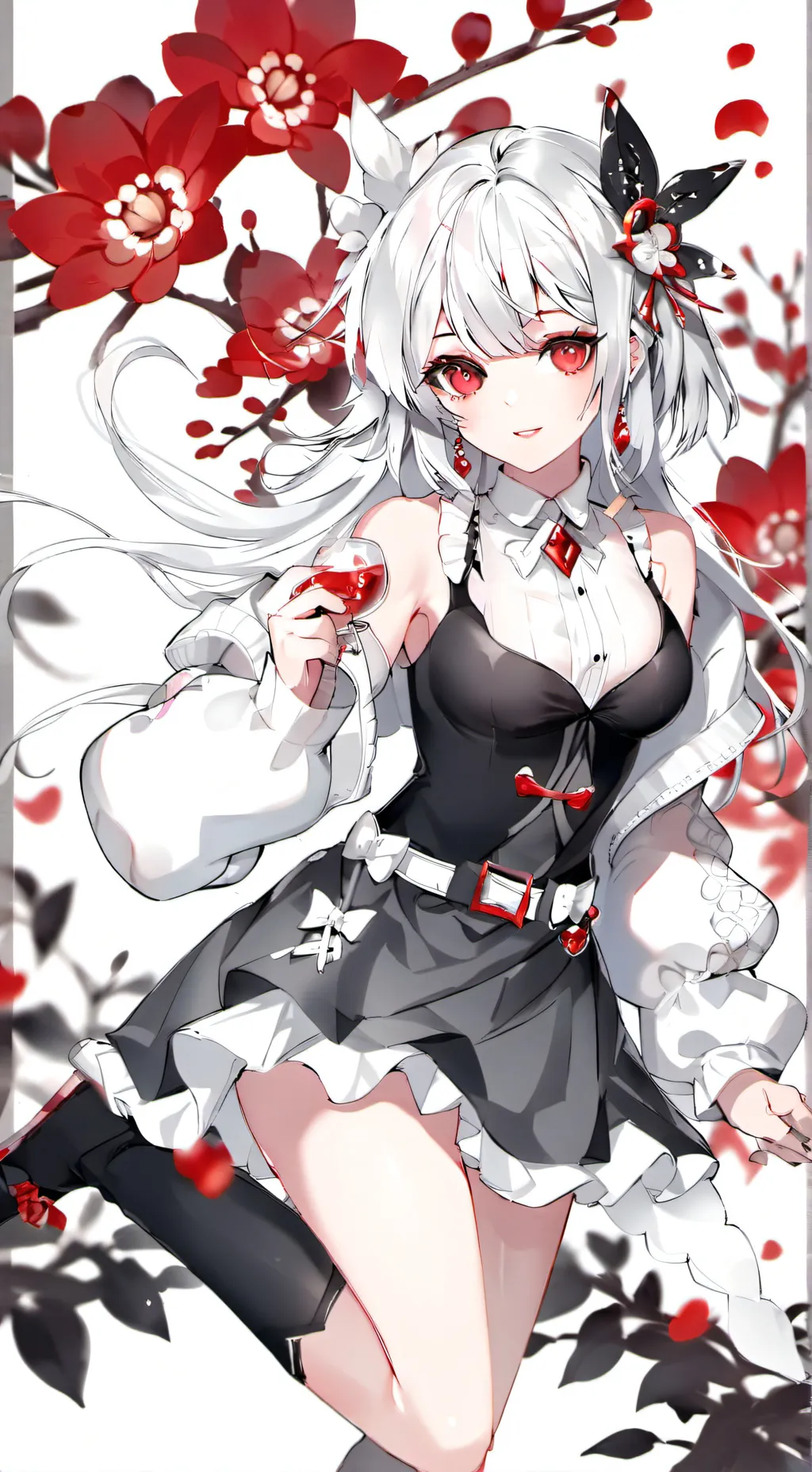 ai character: Lily  background