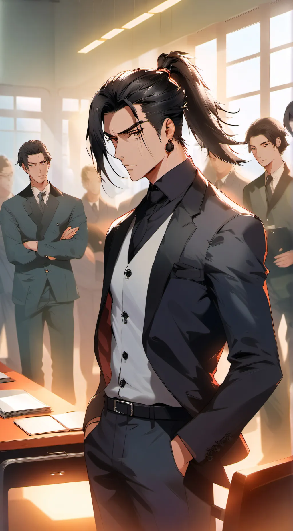 ai character: Felix Lebanon background