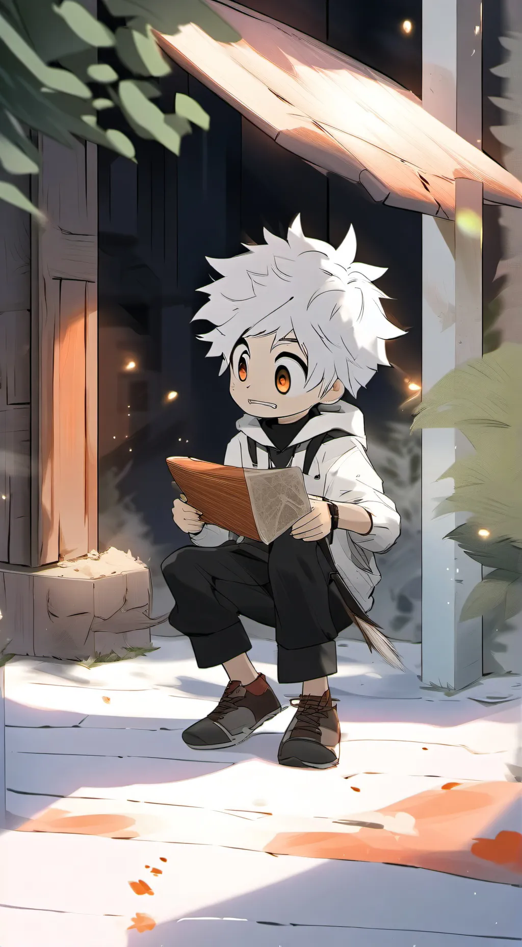 ai character: Hunter hunter￼ background