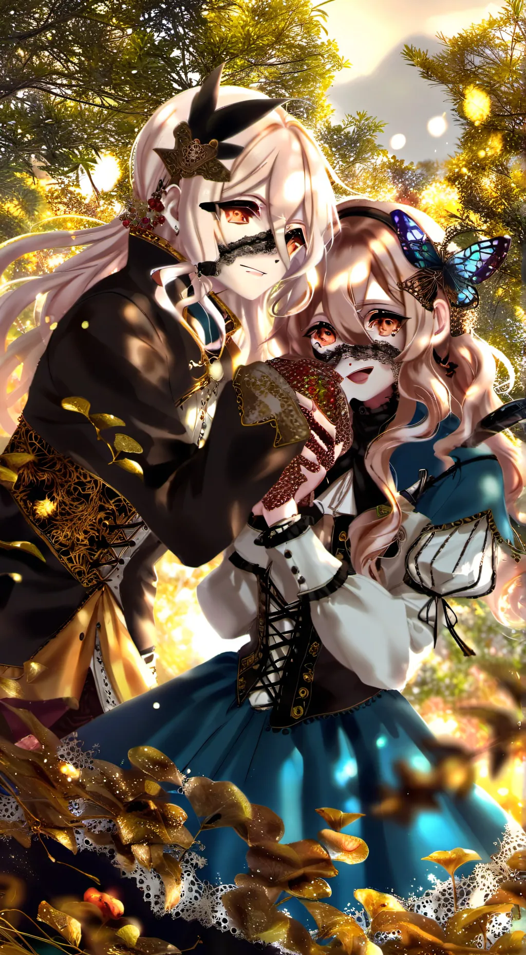 ai character: Sweet and emo background