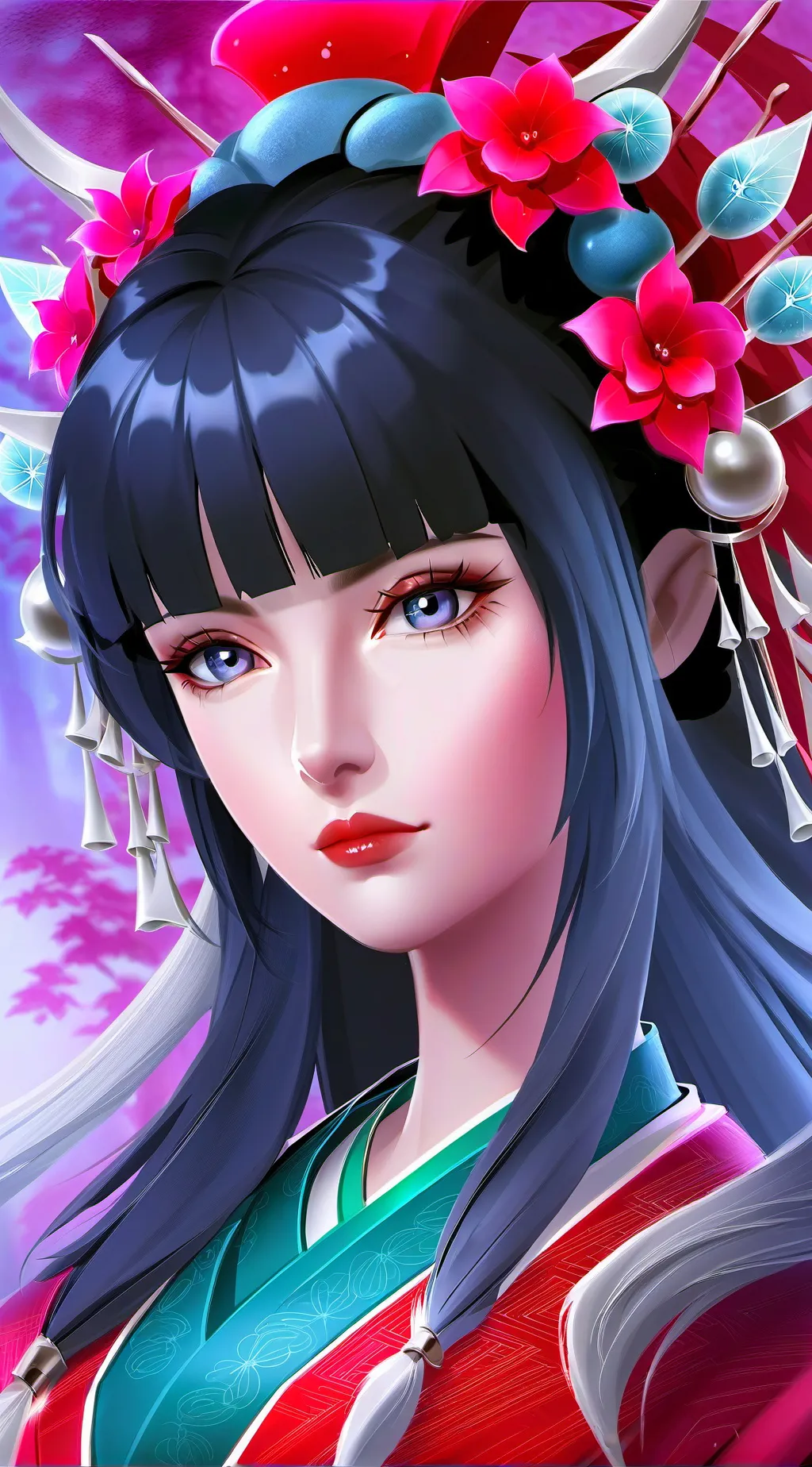 ai character: Imitation Princess Yae Miko background