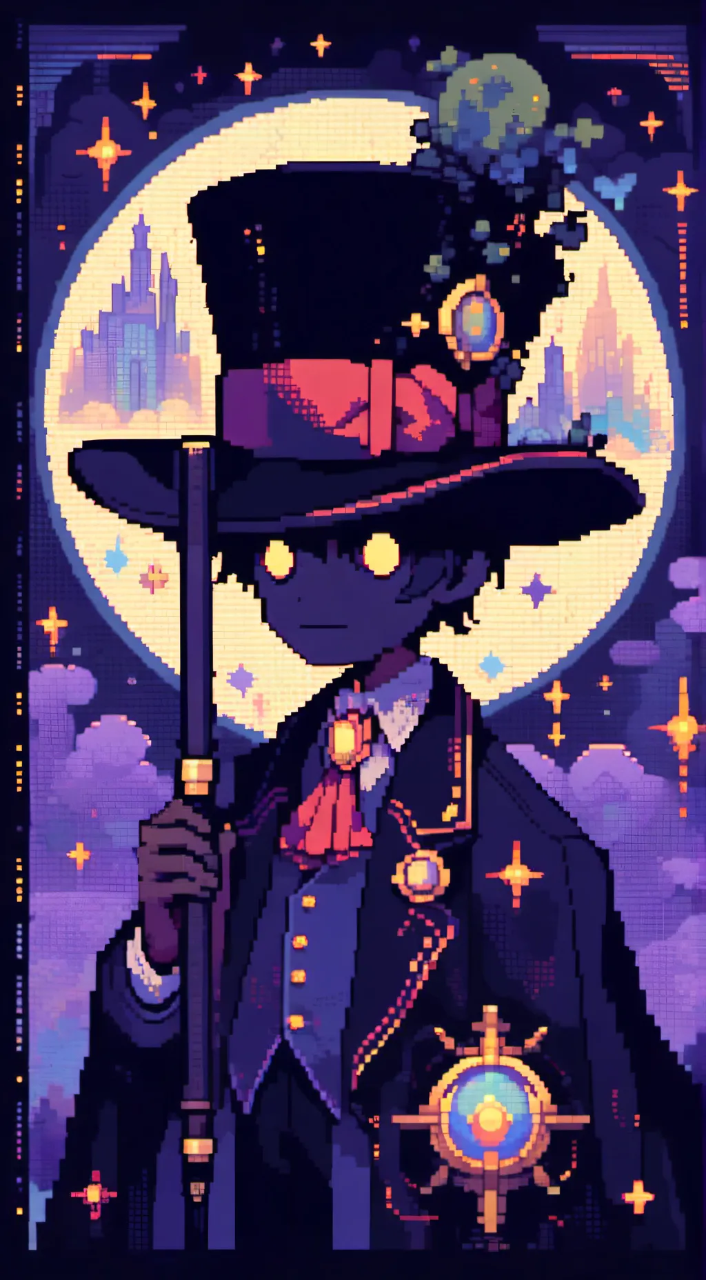 ai character: Tricky background