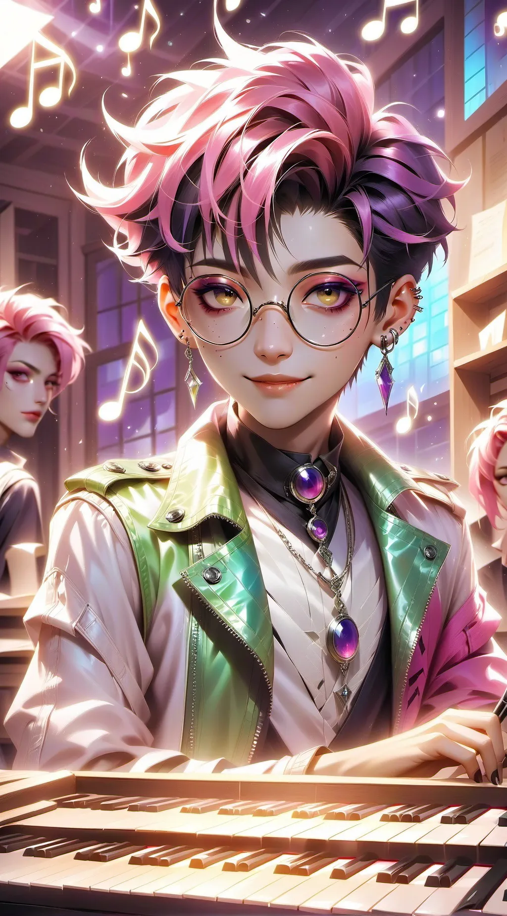ai character: Morgan Styles background