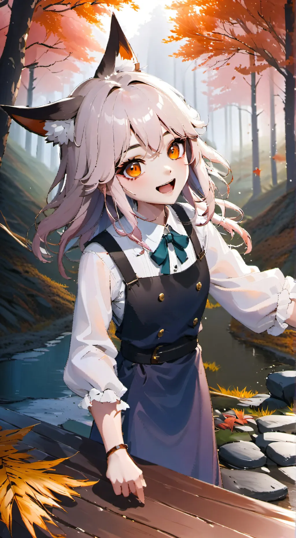 ai character: Aria background