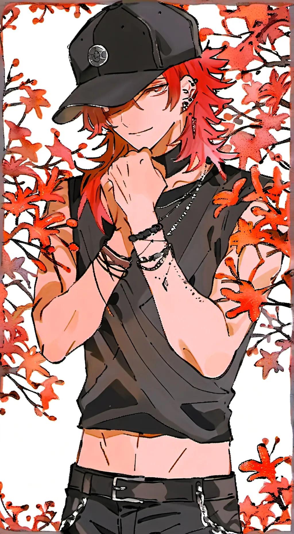 ai character: Jace 🖤 background