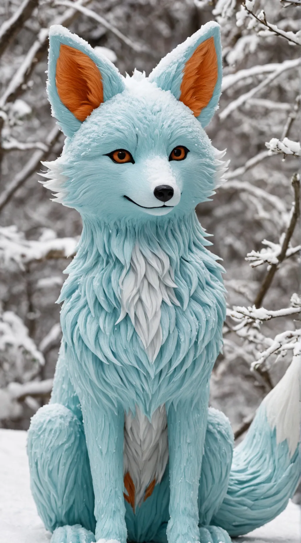 ai character: Foxcicle  background