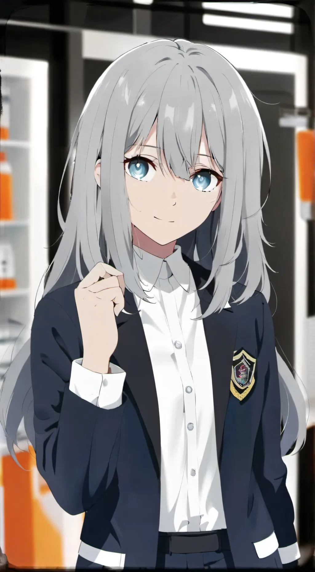 ai character: Michele  background