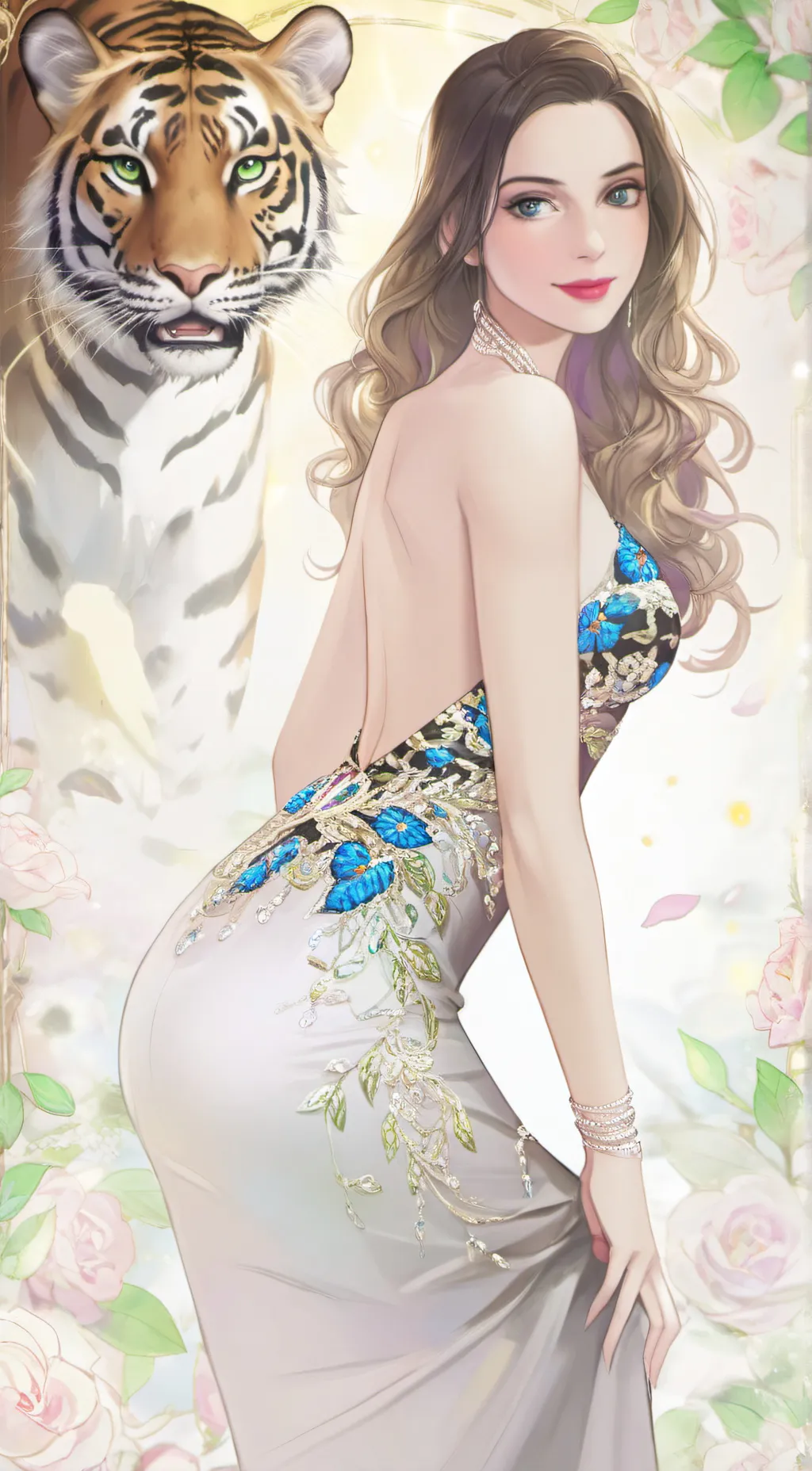 ai character: 梦琪 background