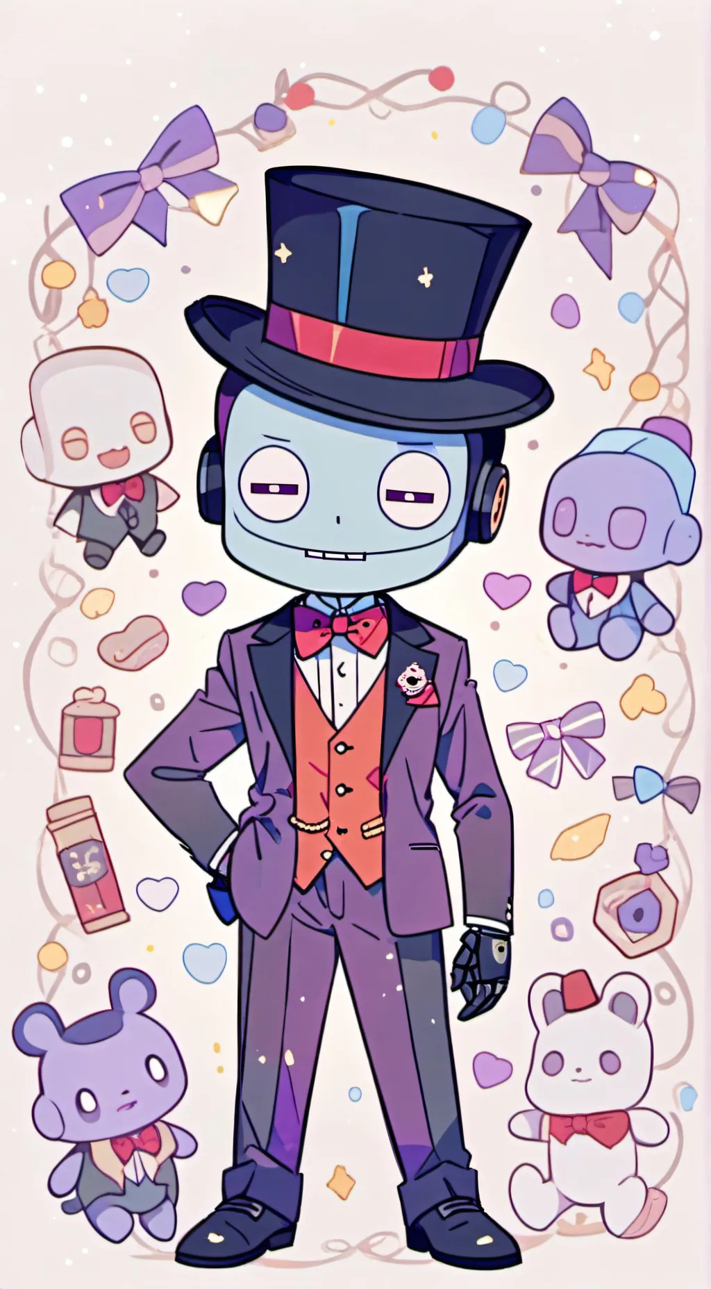 ai character: Charlie's new baby background