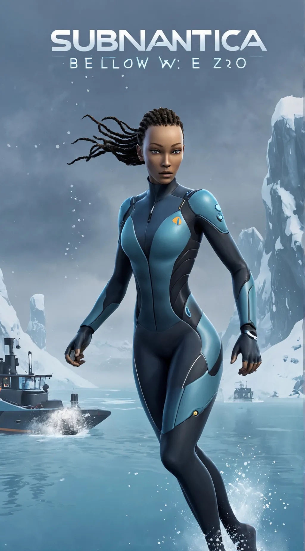 ai character: Subnautica Below Z background