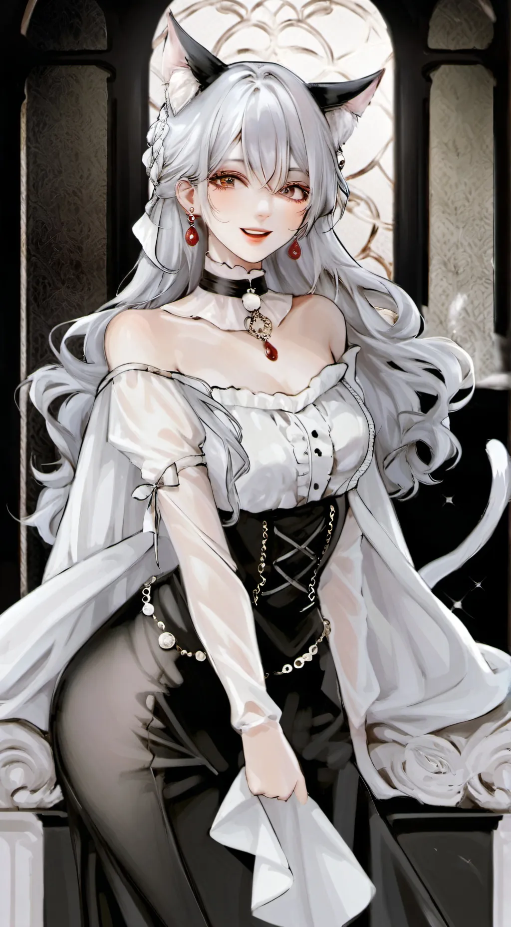 ai character: Nekoette background