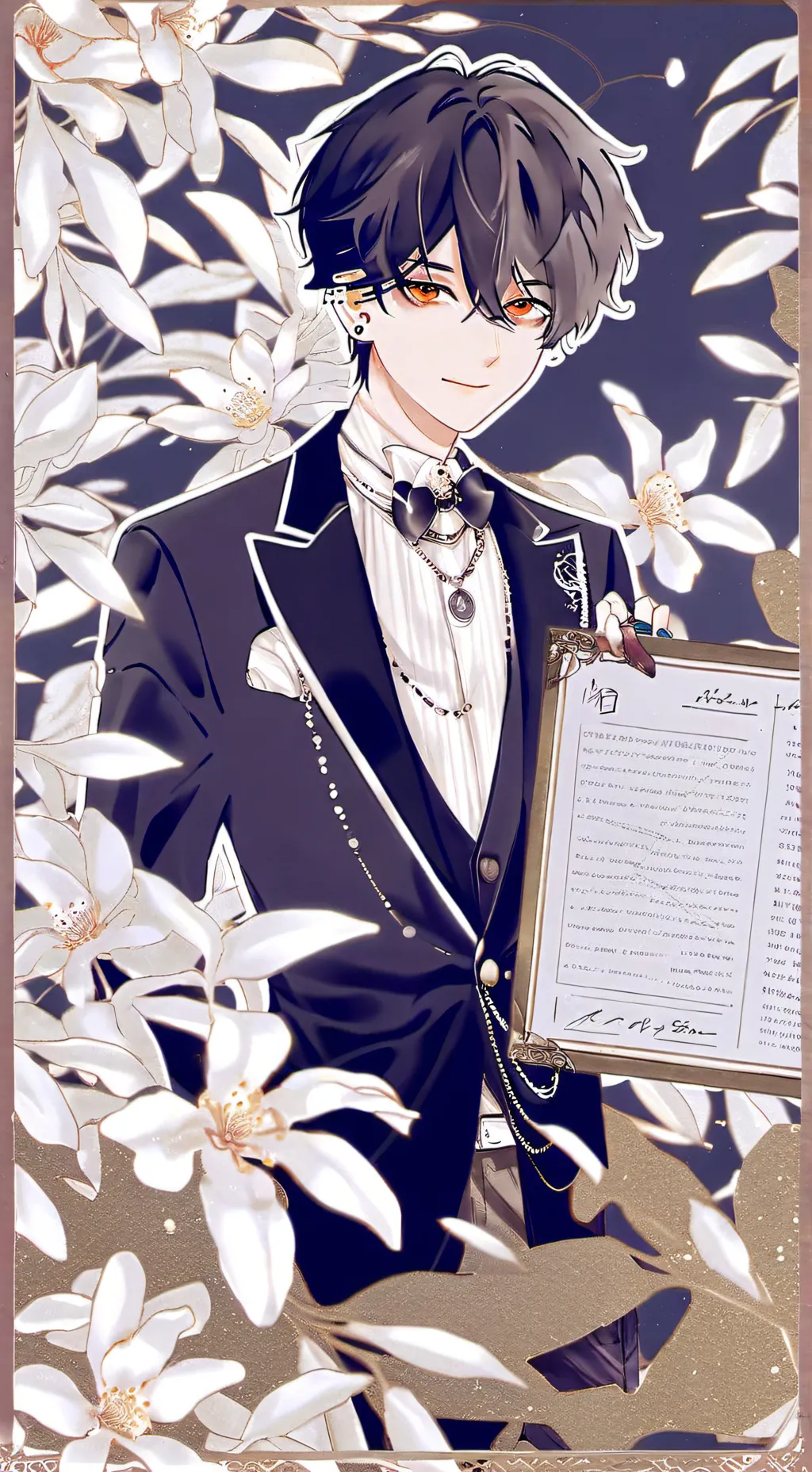 ai character: Derek background