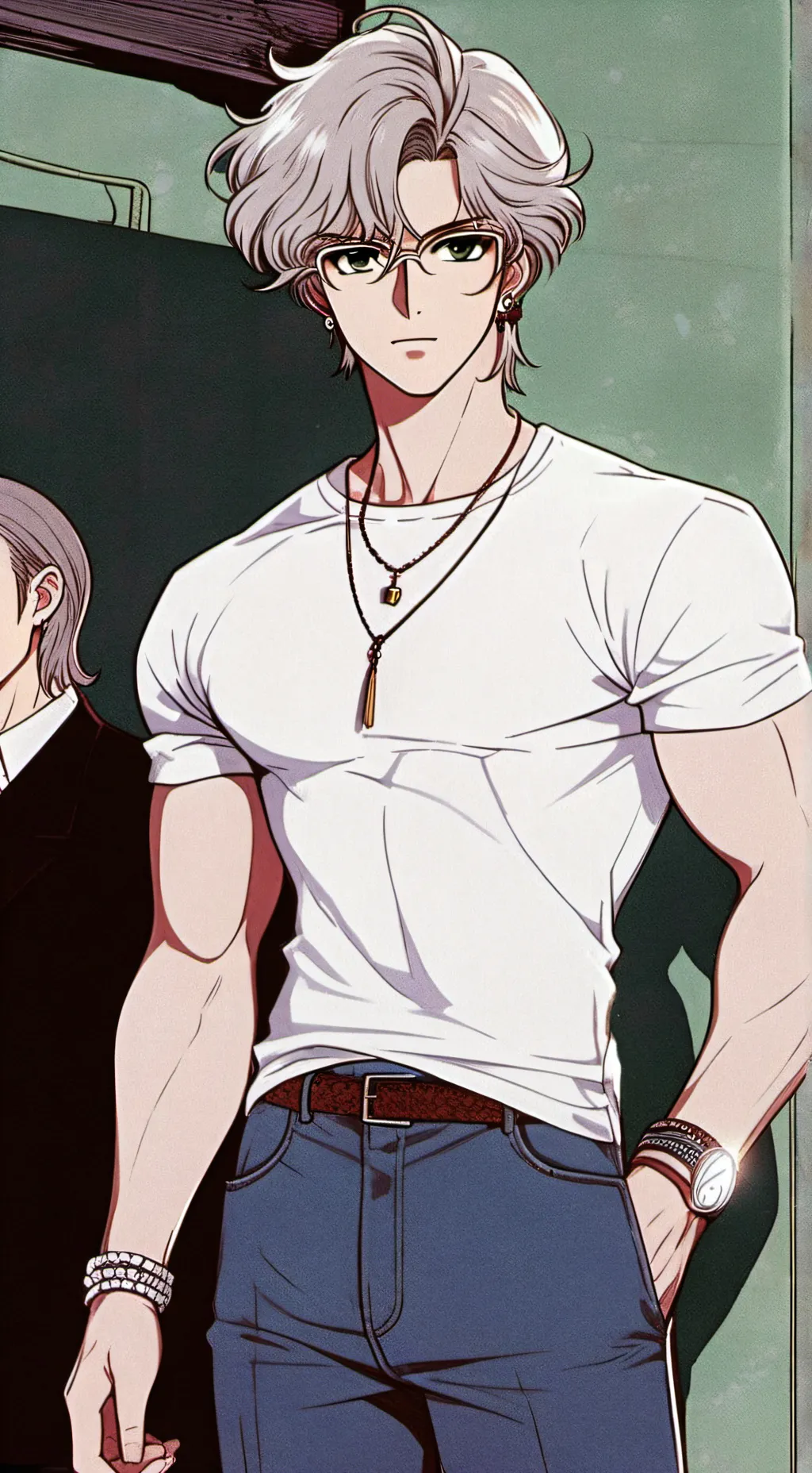 ai character: Greg background