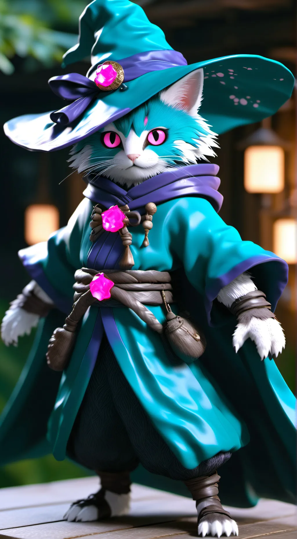 ai character: Katress  background