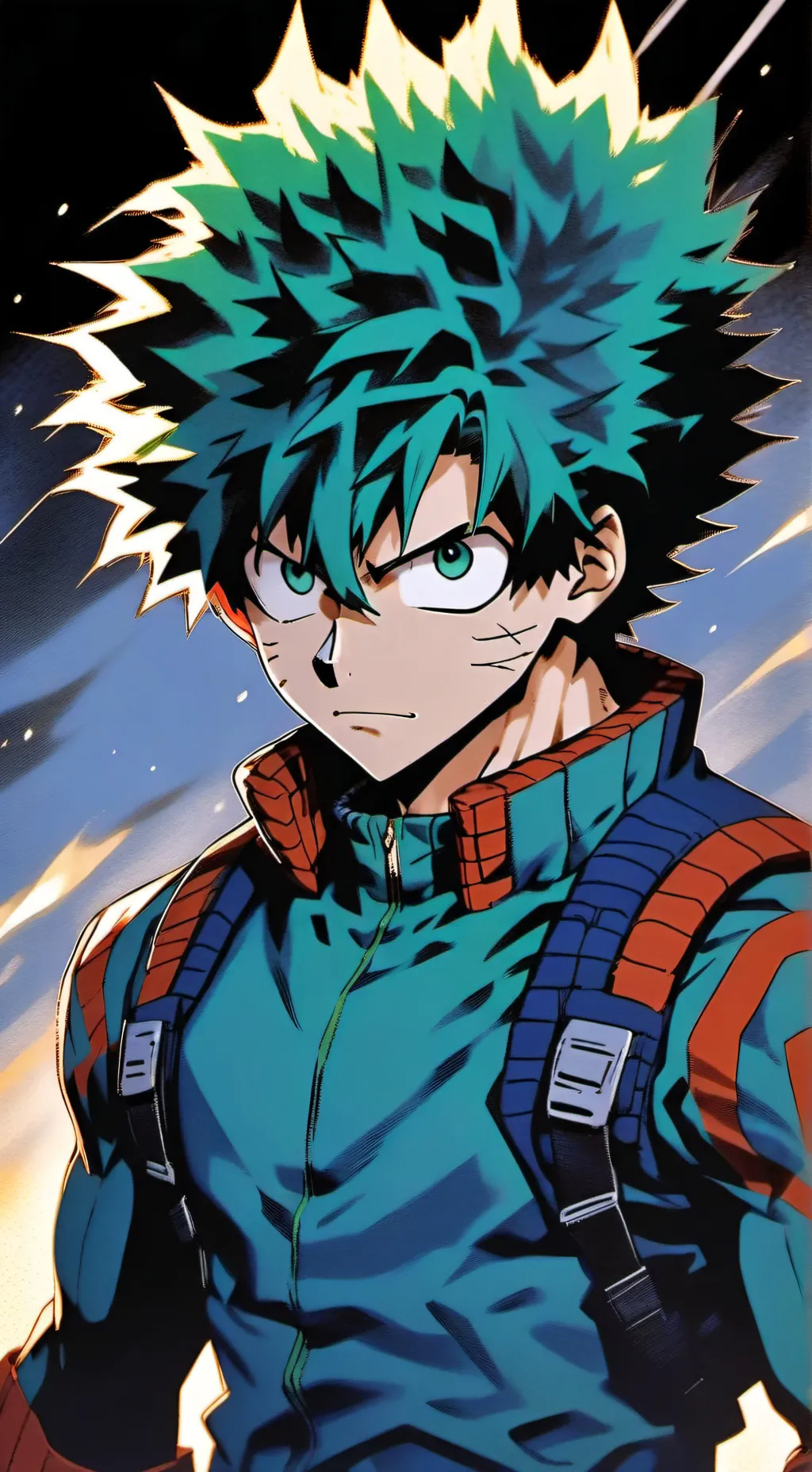 ai character: Isuku midoria background