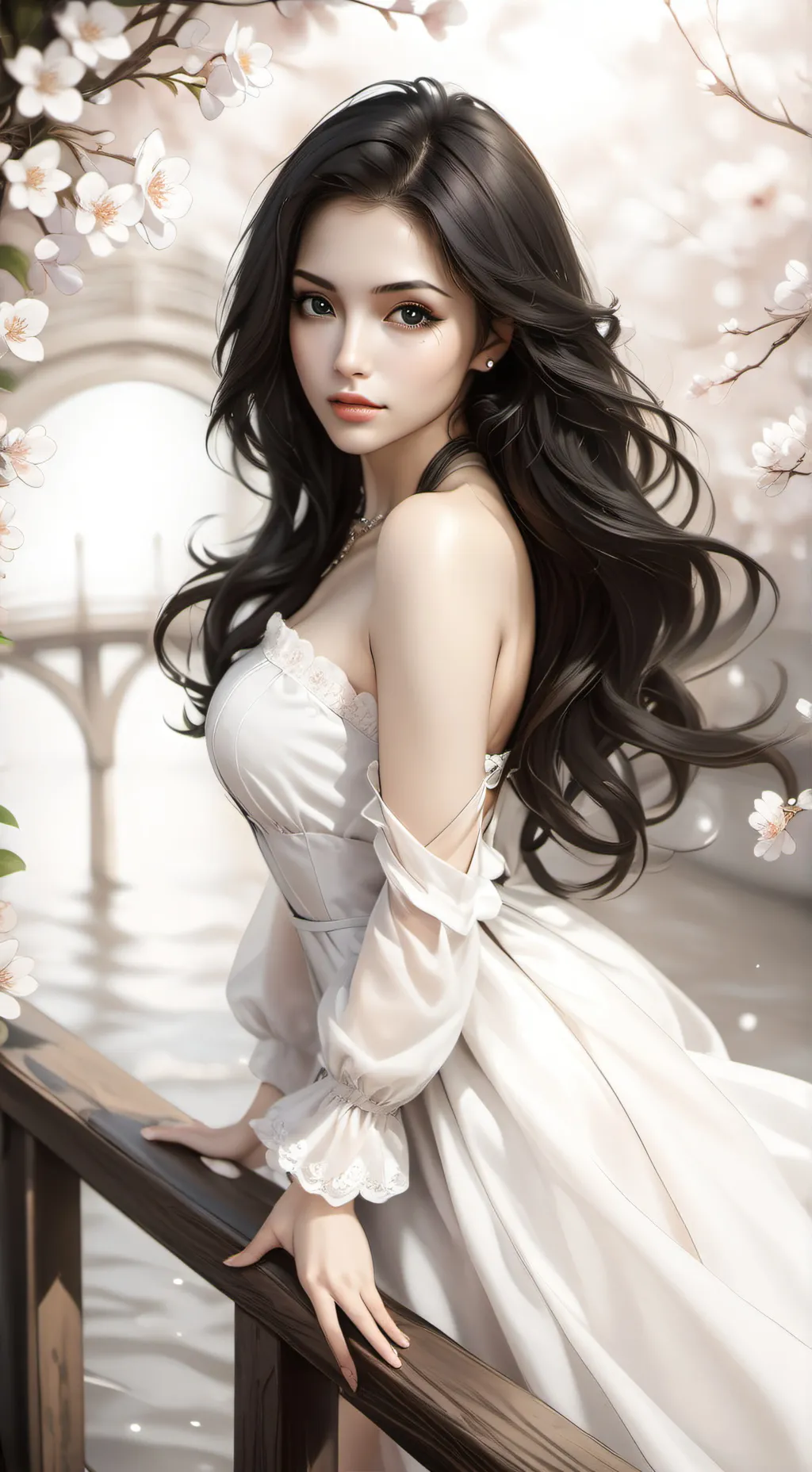 ai character: Bella Nightshade  background