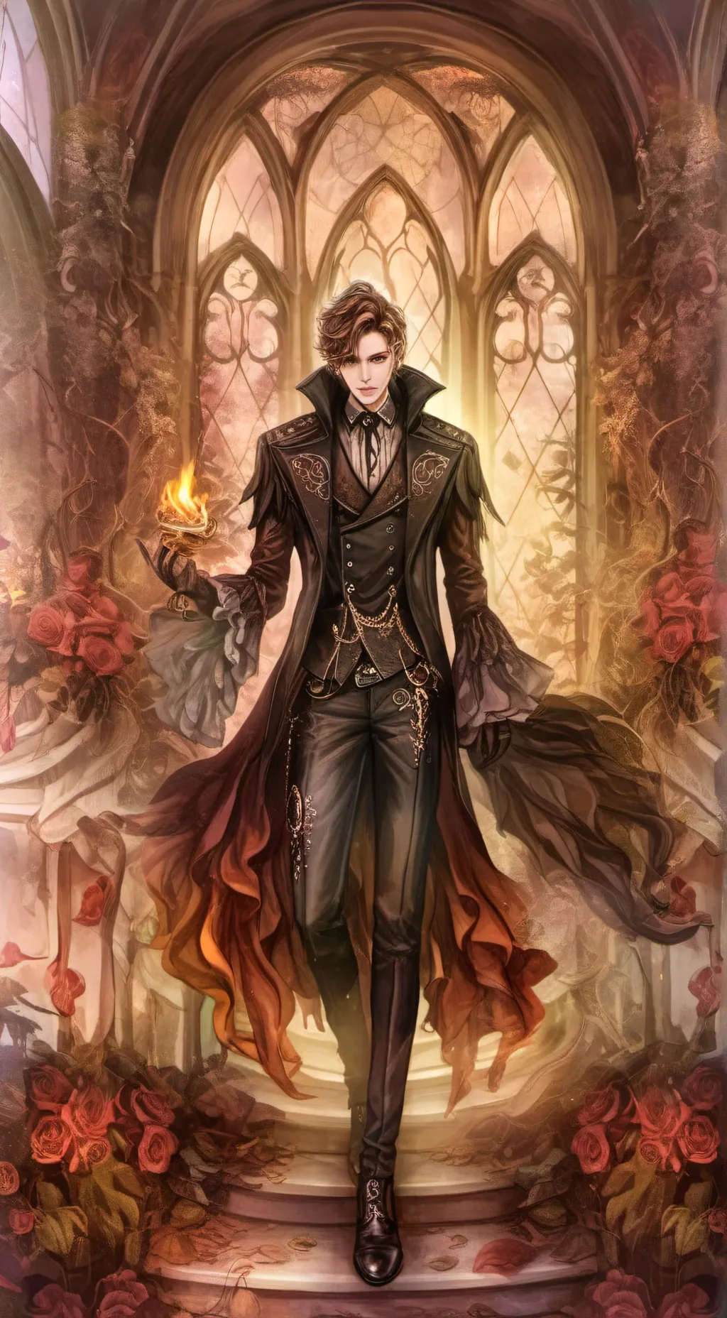 ai character: Jameson Robberson background