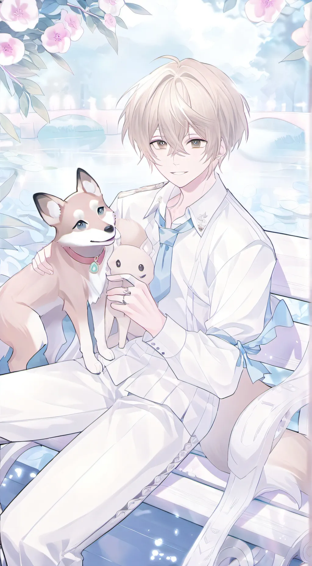 ai character: Leo background