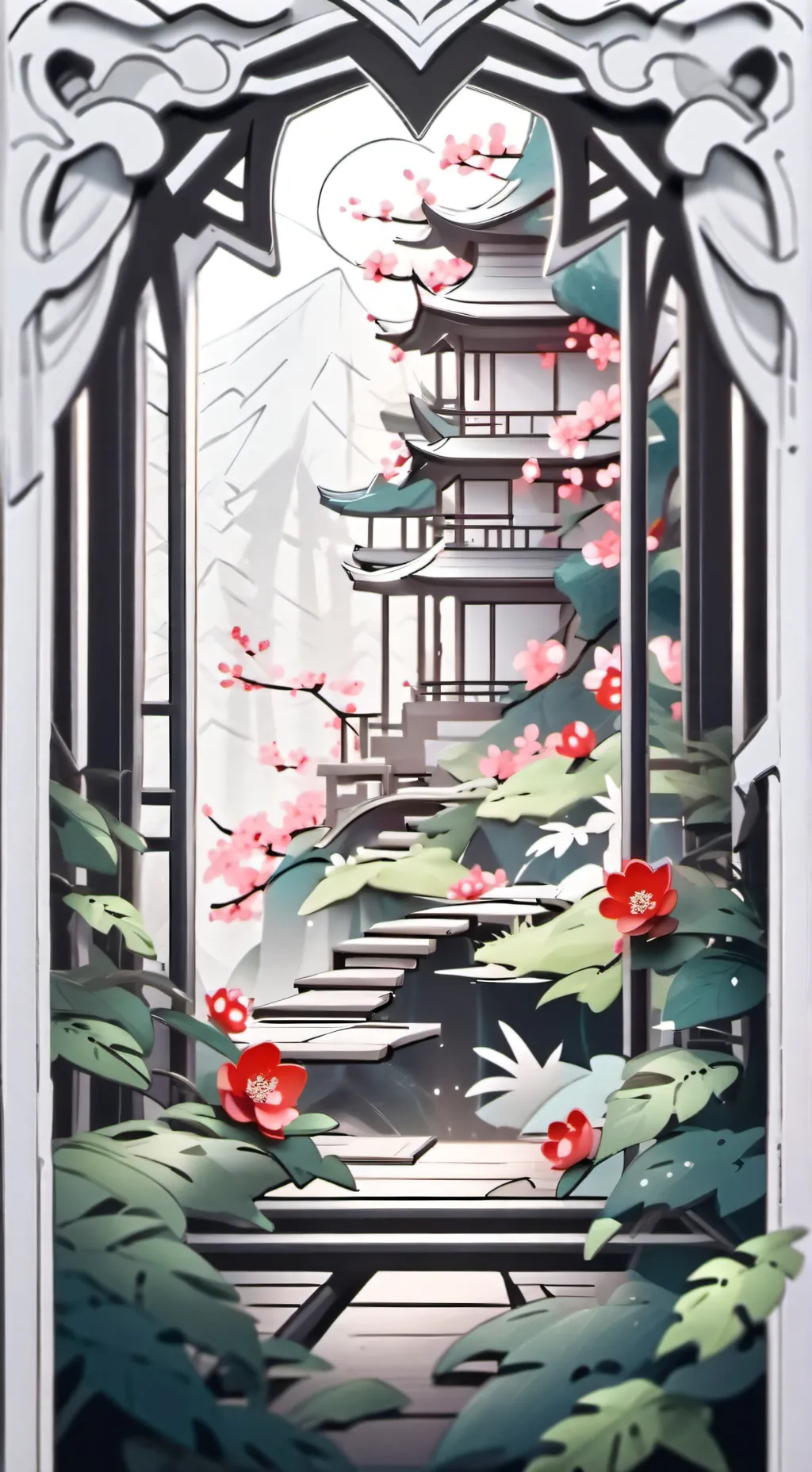 ai character: Tanjiro sib Au background