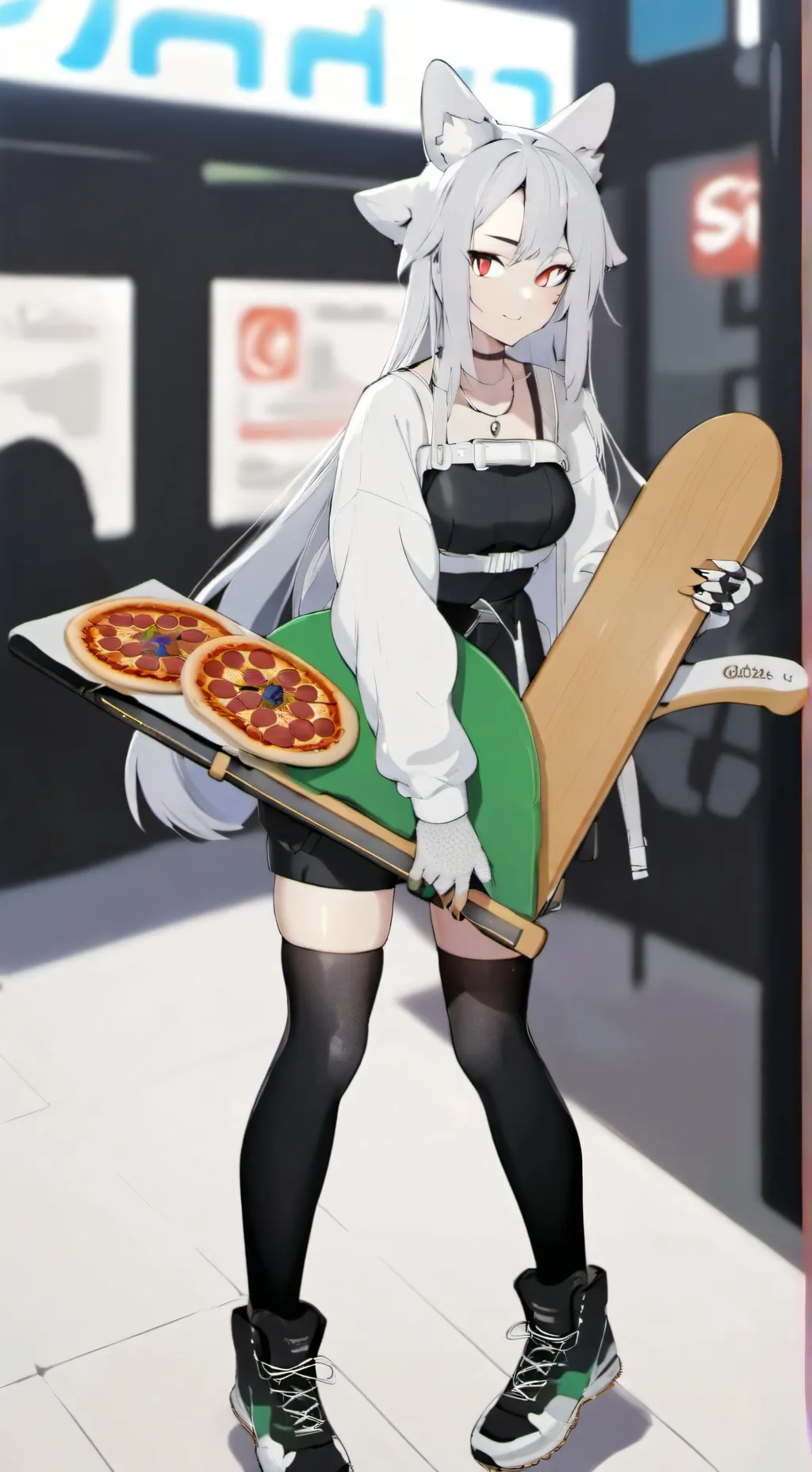ai character: mayza background