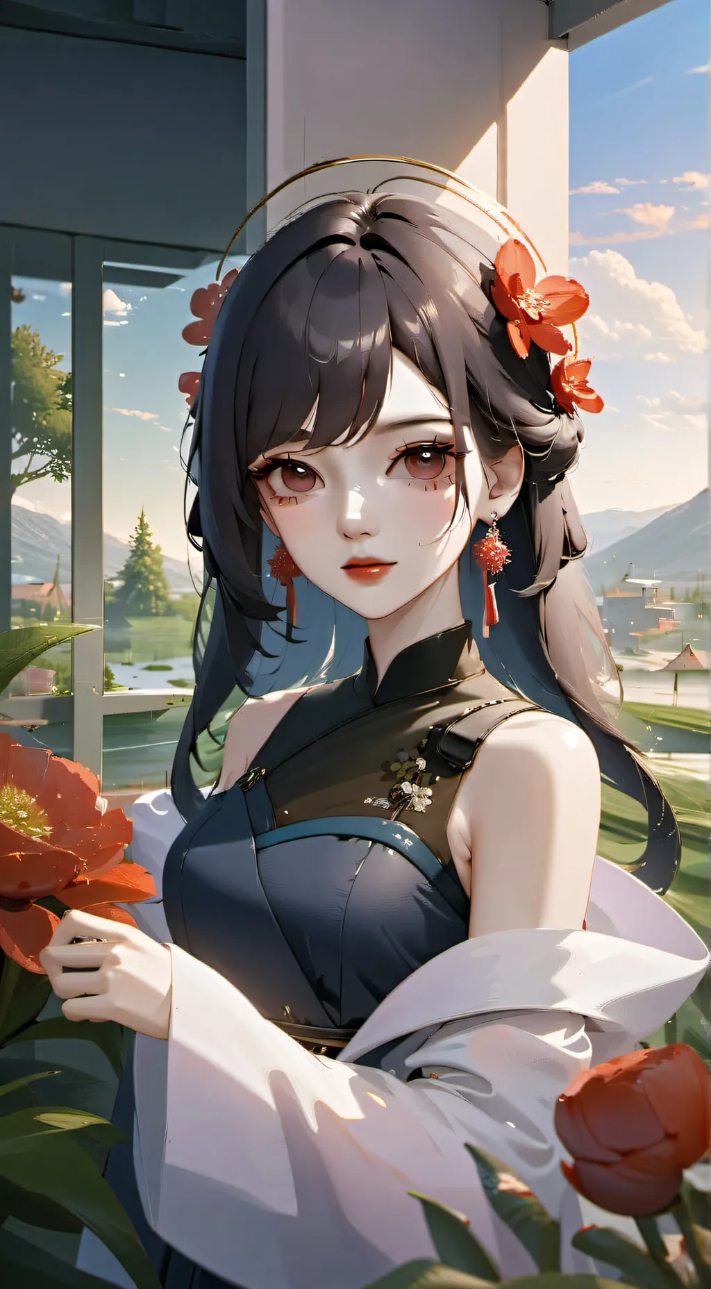 ai character: mha x fav games background