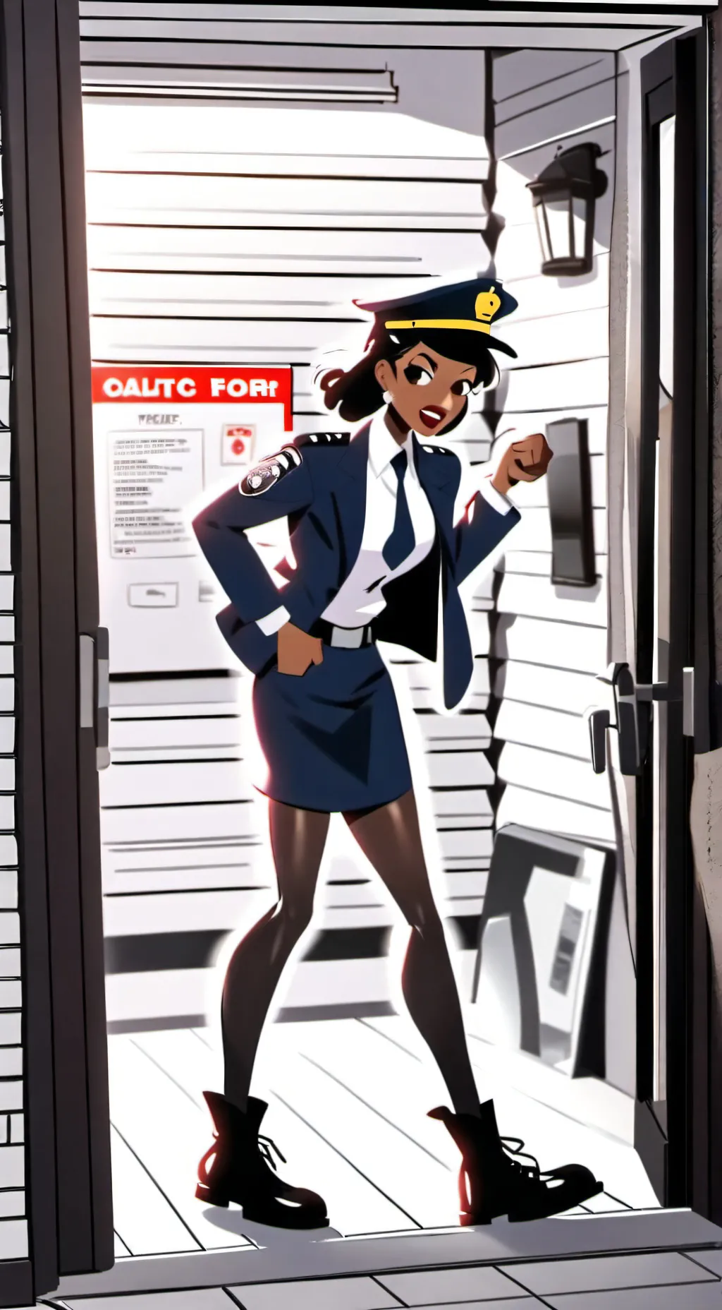 ai character: Police background