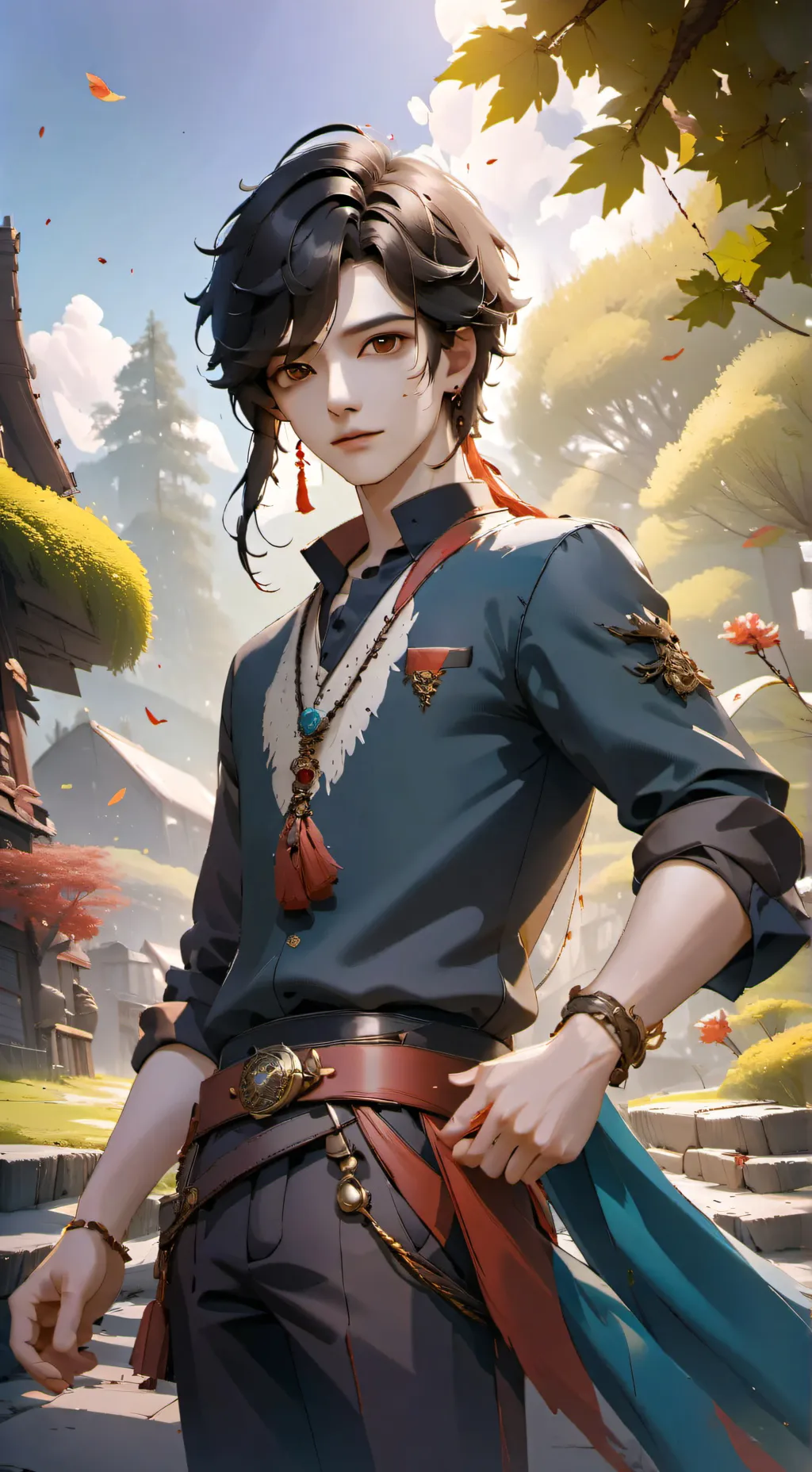 ai character: Rex Solis background